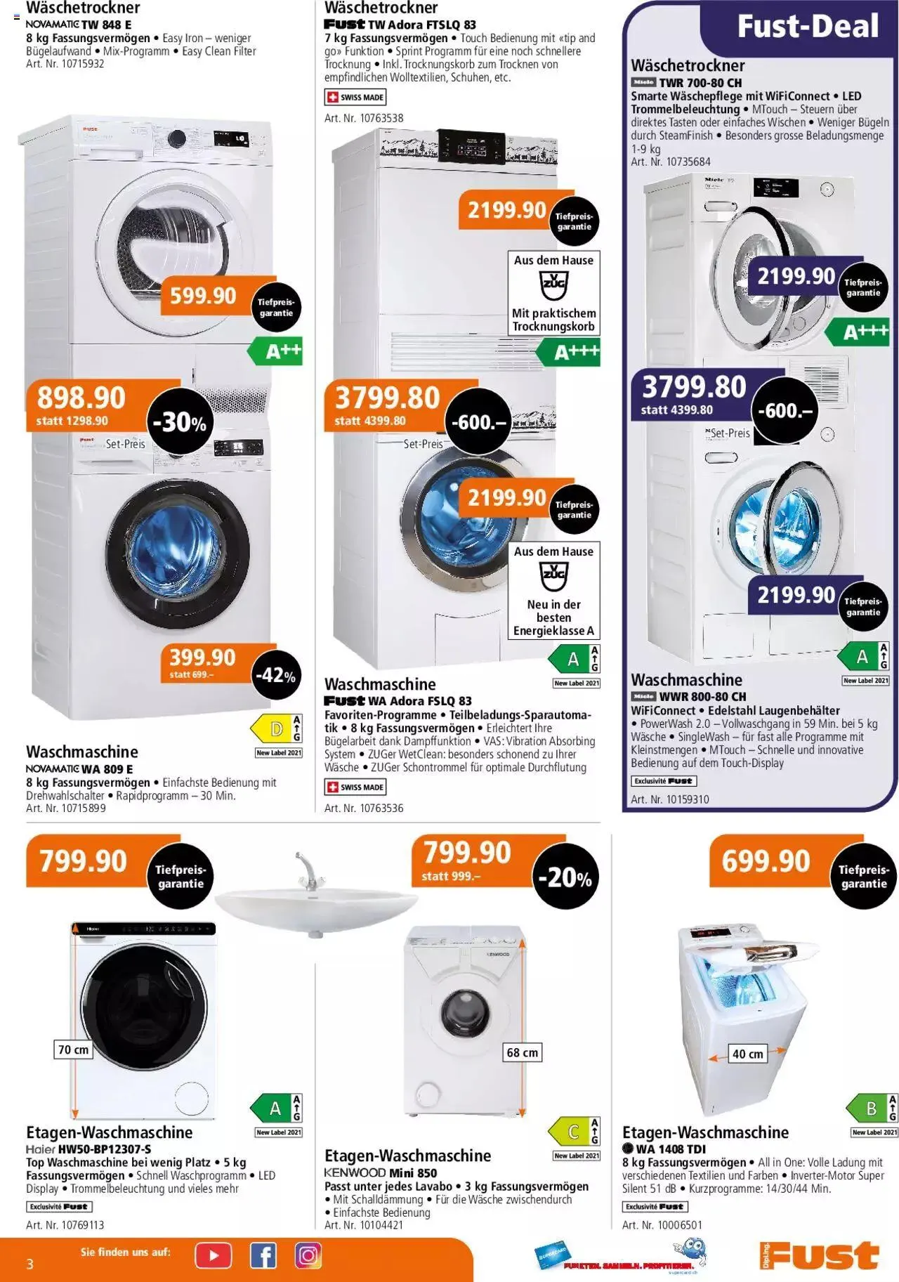 Fust Multimedia Post von 6. November bis 19. November 2023 - Prospekt seite  19