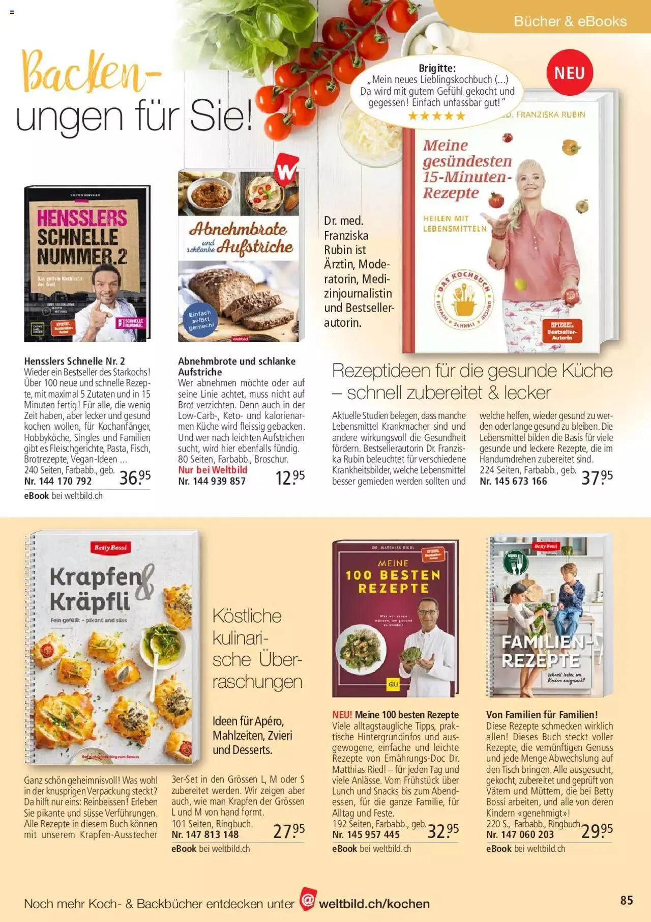 Weltbild Aktionen von 1. Juli bis 31. Juli 2023 - Prospekt seite  85