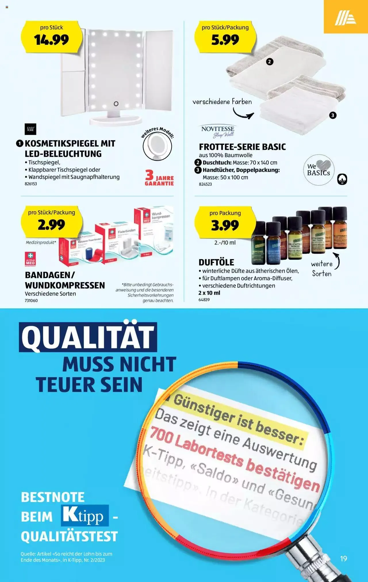 Aldi Aktionen von 5. Oktober bis 11. Oktober 2023 - Prospekt seite  19