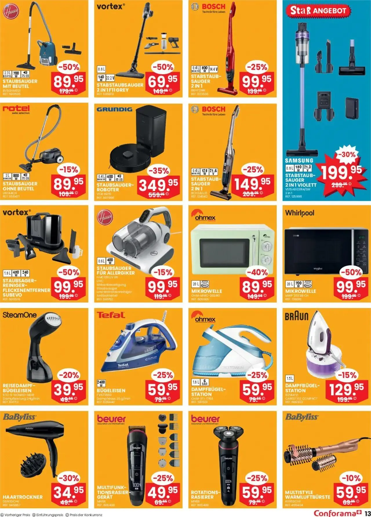 Conforama Aktionen Festival von 15. Oktober bis 28. Oktober 2024 - Prospekt seite  13