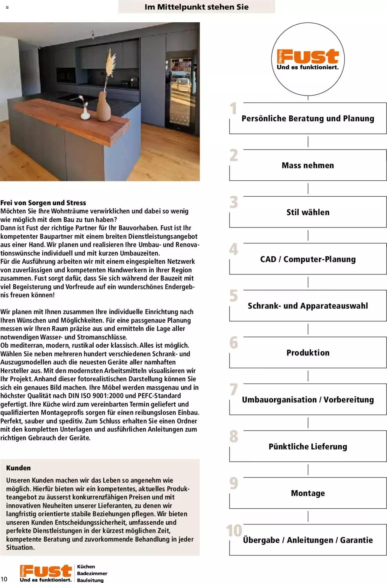 Fust - Küchenmagazin - Riesenauswahl von 22. Februar bis 31. Dezember 2023 - Prospekt seite 10