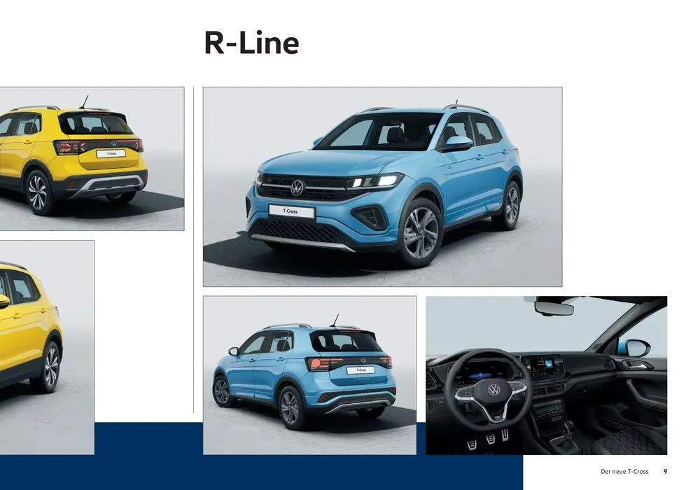 Der T-Cross von 16. Januar bis 31. Dezember 2024 - Prospekt seite  9