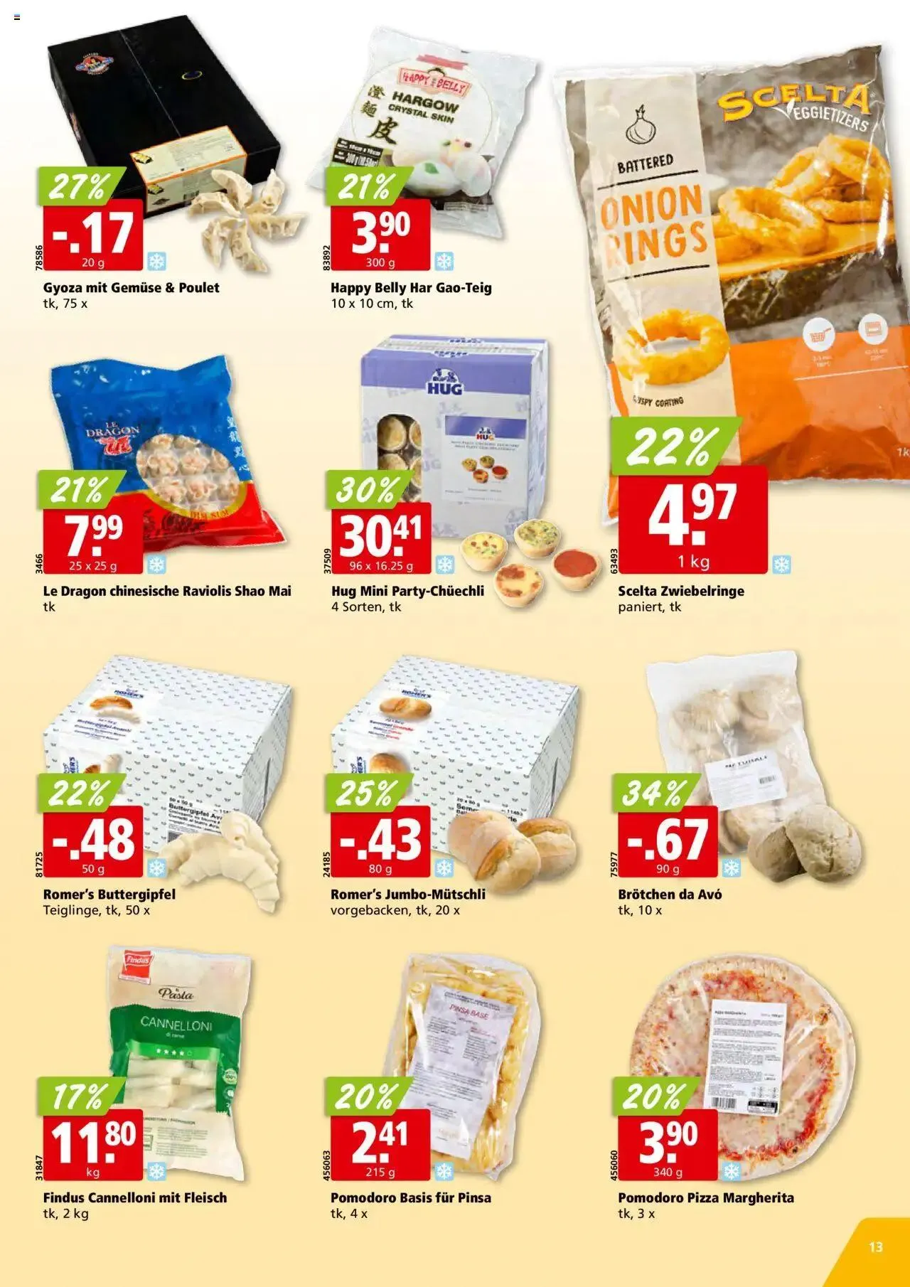 Aligro Aktionen für Businesskunden - Chavannes, Matran, Genf, Sitten von 30. September bis 5. Oktober 2024 - Prospekt seite  13