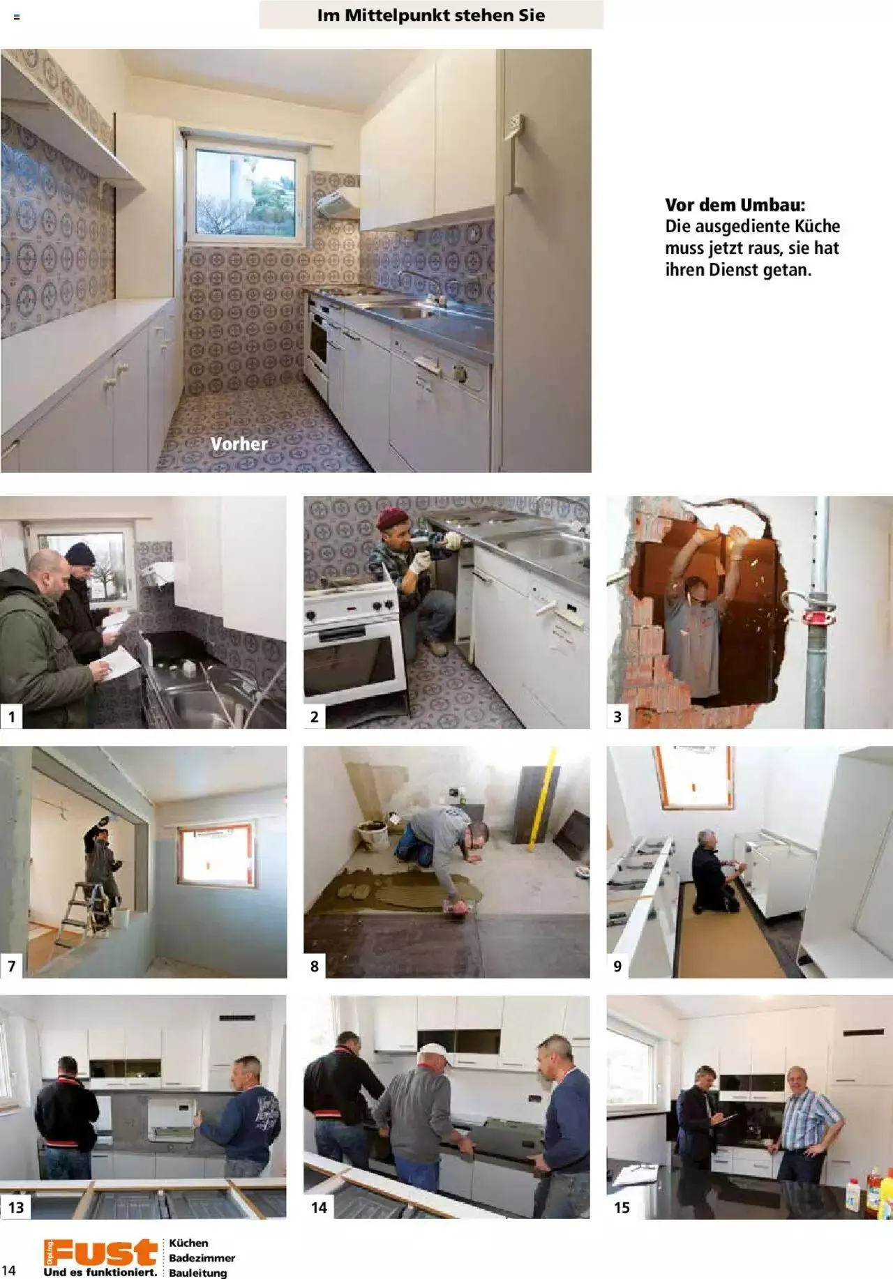 Fust - Küchenmagazin - Riesenauswahl von 22. Februar bis 31. Dezember 2023 - Prospekt seite  14