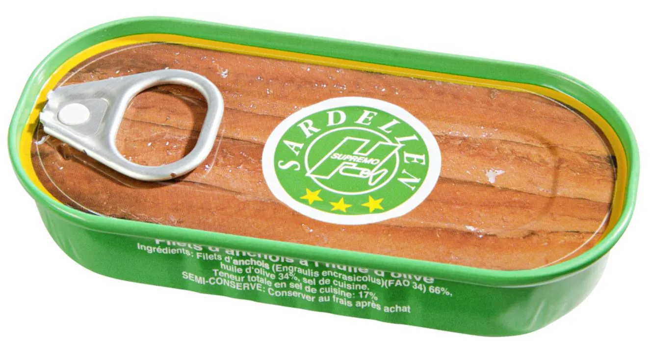 Sardellenfilets, in Olivenöl