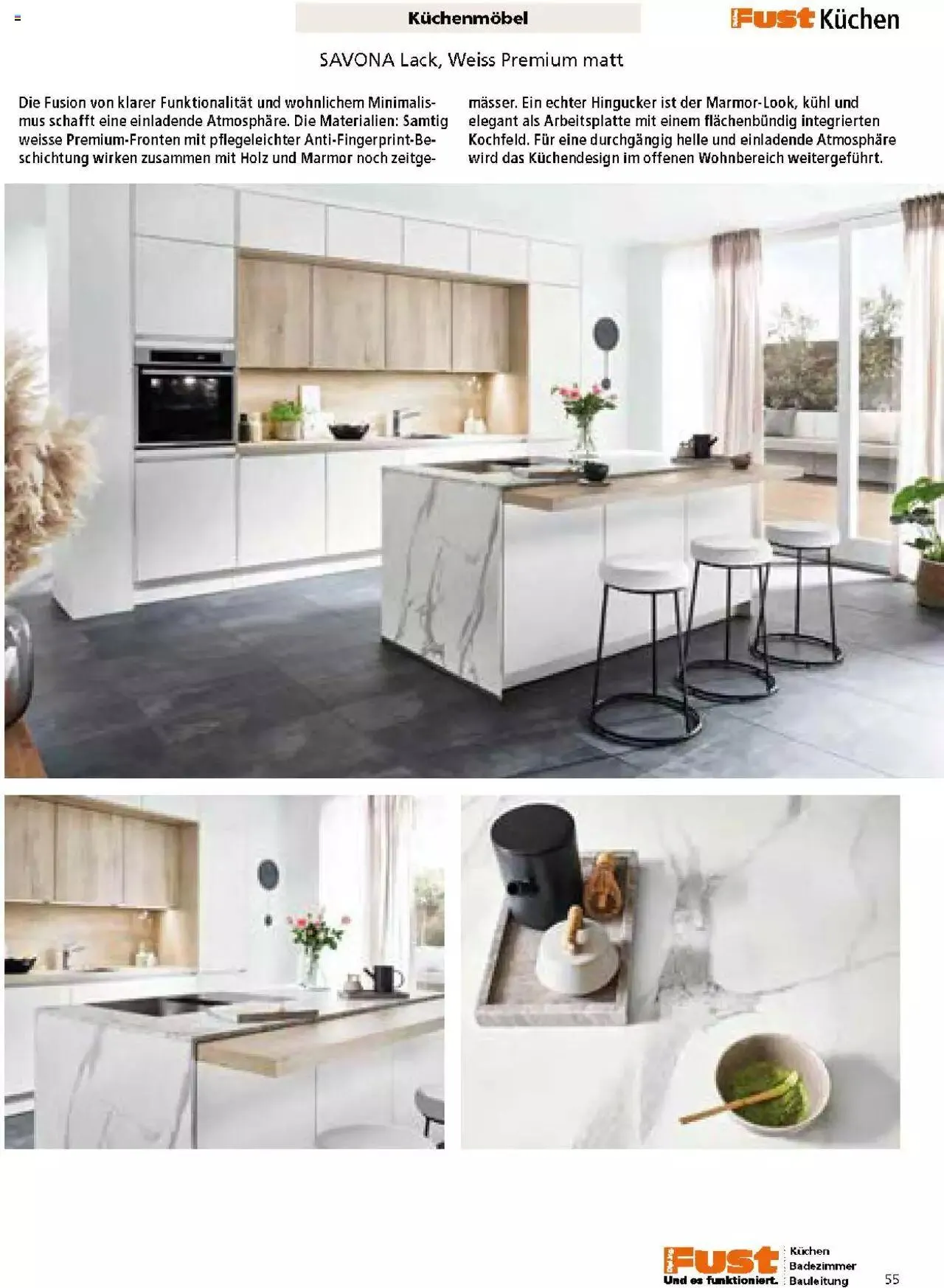 Fust Küchen- und Badezimmerprospekt von 4. März bis 31. Dezember 2024 - Prospekt seite  55