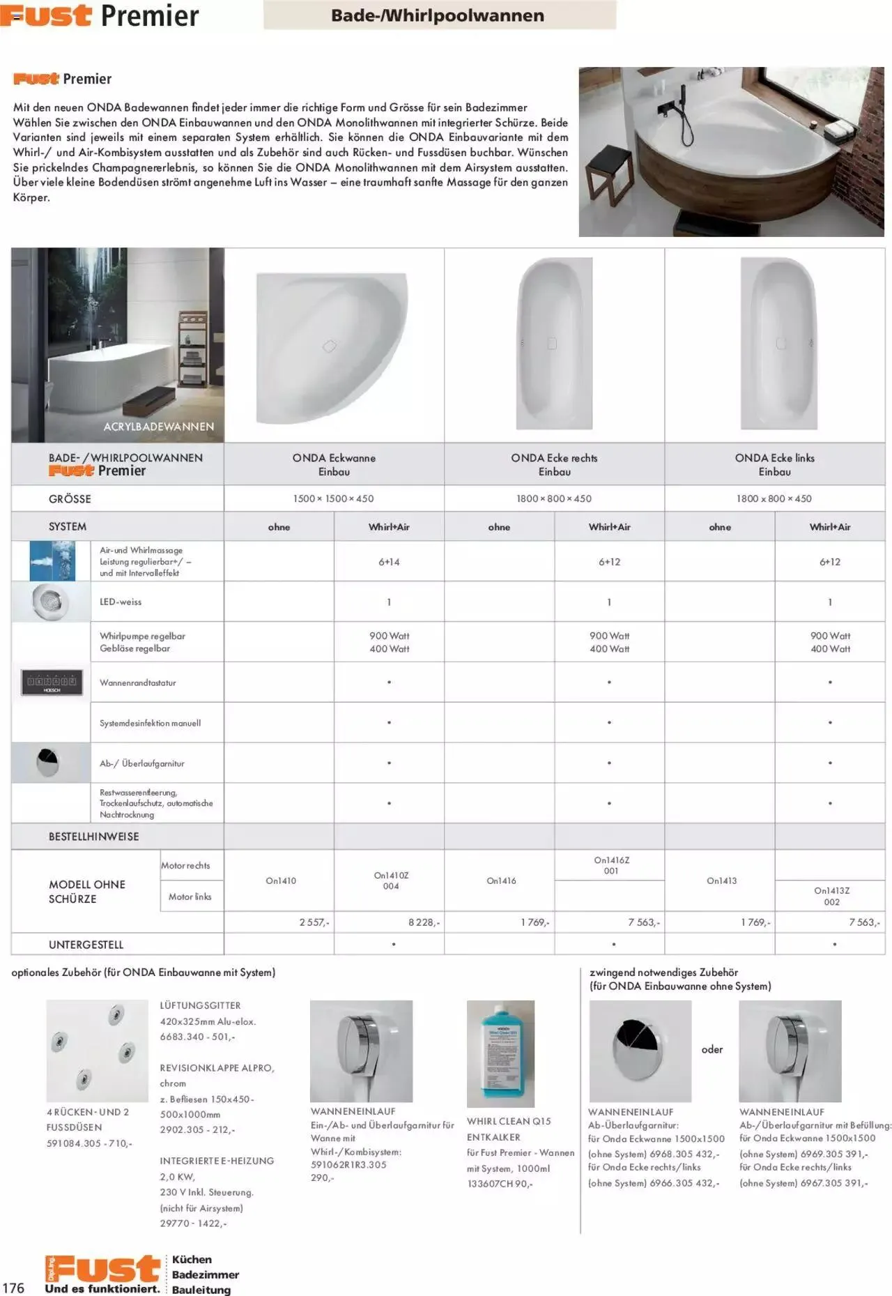 Fust Aktionen Badezimmermagazin von 17. April bis 31. Dezember 2024 - Prospekt seite  176