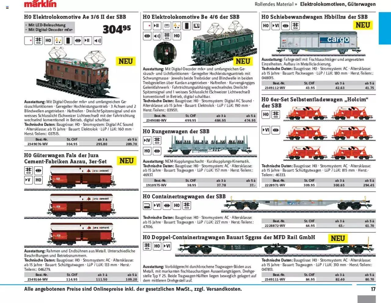 Conrad - Modellbahn 2021/22 von 1. Januar bis 31. Dezember 2023 - Prospekt seite 19