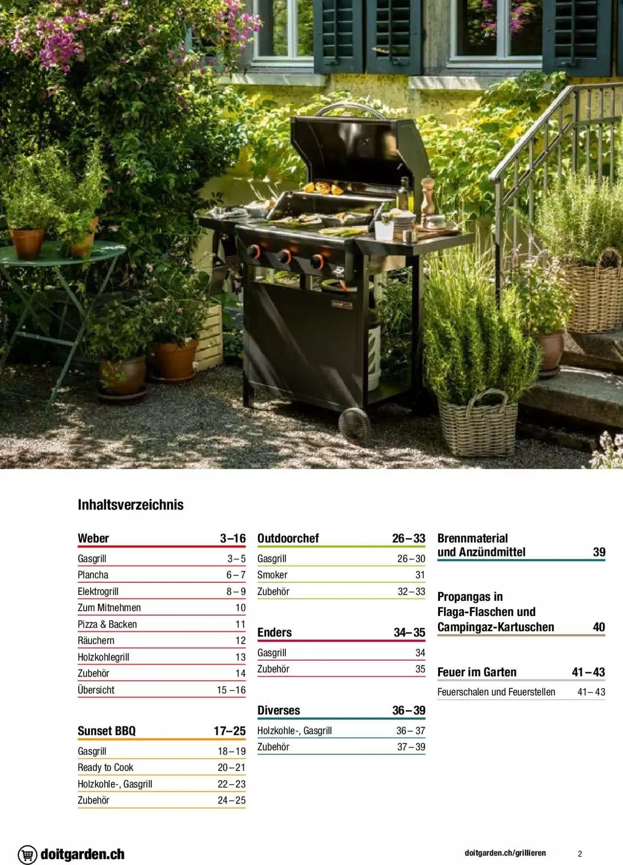 DO IT+GARDEN MIGROS Aktionen Grill von 26. Februar bis 31. Dezember 2024 - Prospekt seite  2