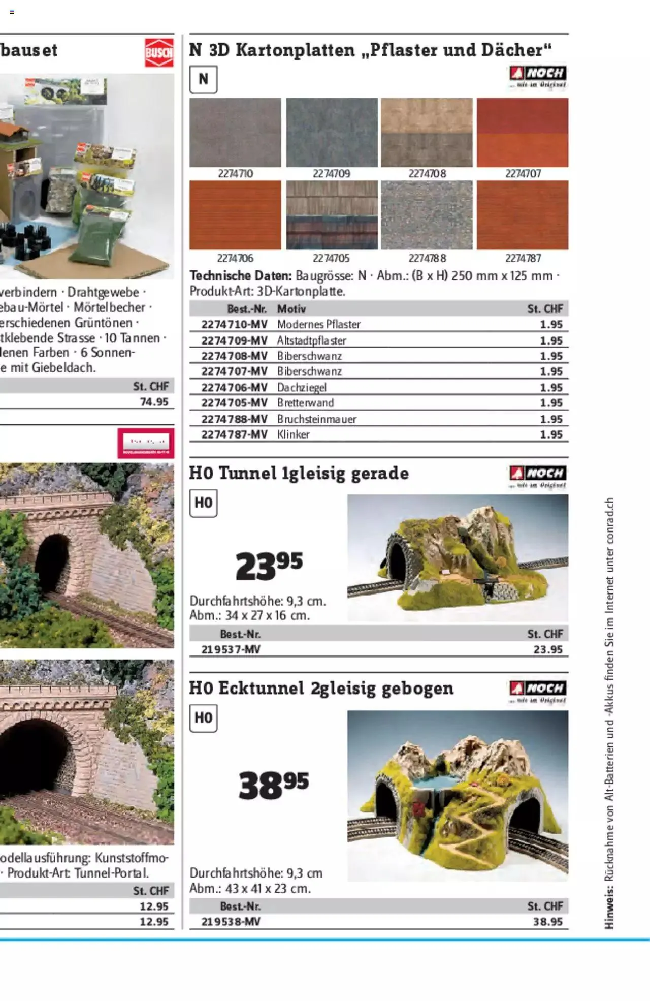 Conrad - Modellbahn Katalog 2022/23 von 5. September bis 31. Dezember 2023 - Prospekt seite  400