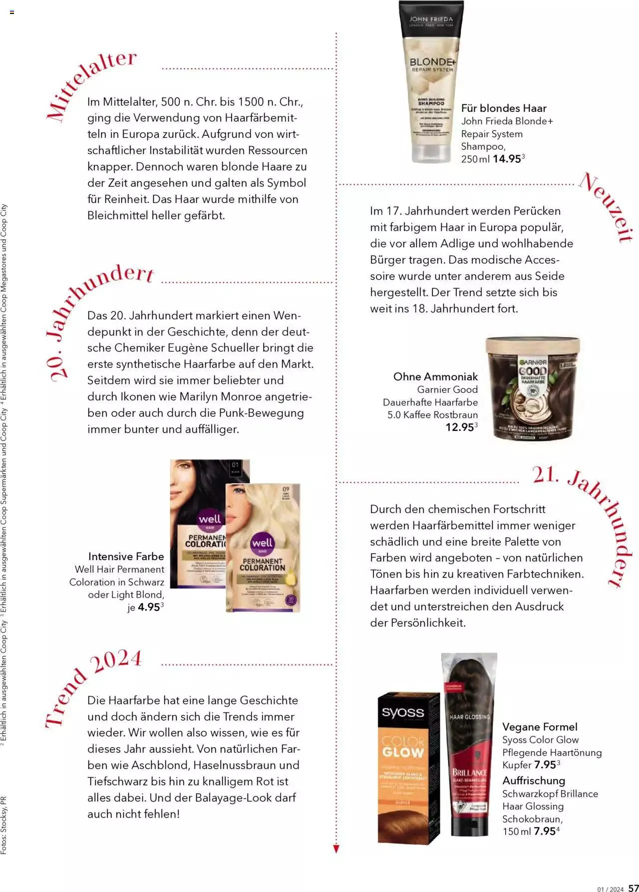 Coop Aktionen Beauty & Life von 27. Februar bis 31. Dezember 2024 - Prospekt seite  57