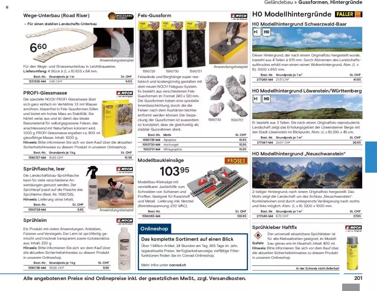 Conrad Modellbahn Katalog 2023/24 von 5. September bis 31. Dezember 2023 - Prospekt seite  203