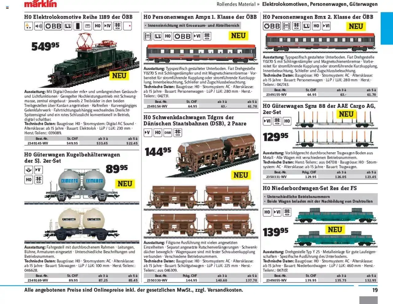 Conrad - Modellbahn 2021/22 von 1. Januar bis 31. Dezember 2023 - Prospekt seite  21