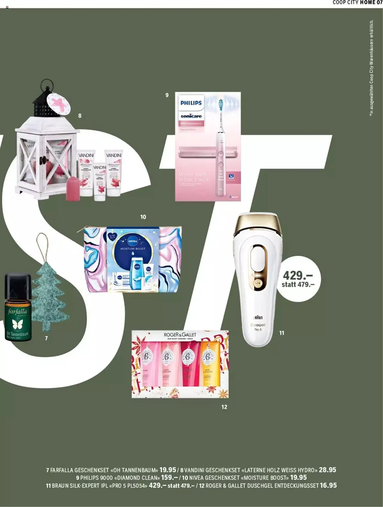 Coop City Aktionen Weihnachten von 28. November bis 17. Dezember 2023 - Prospekt seite 7