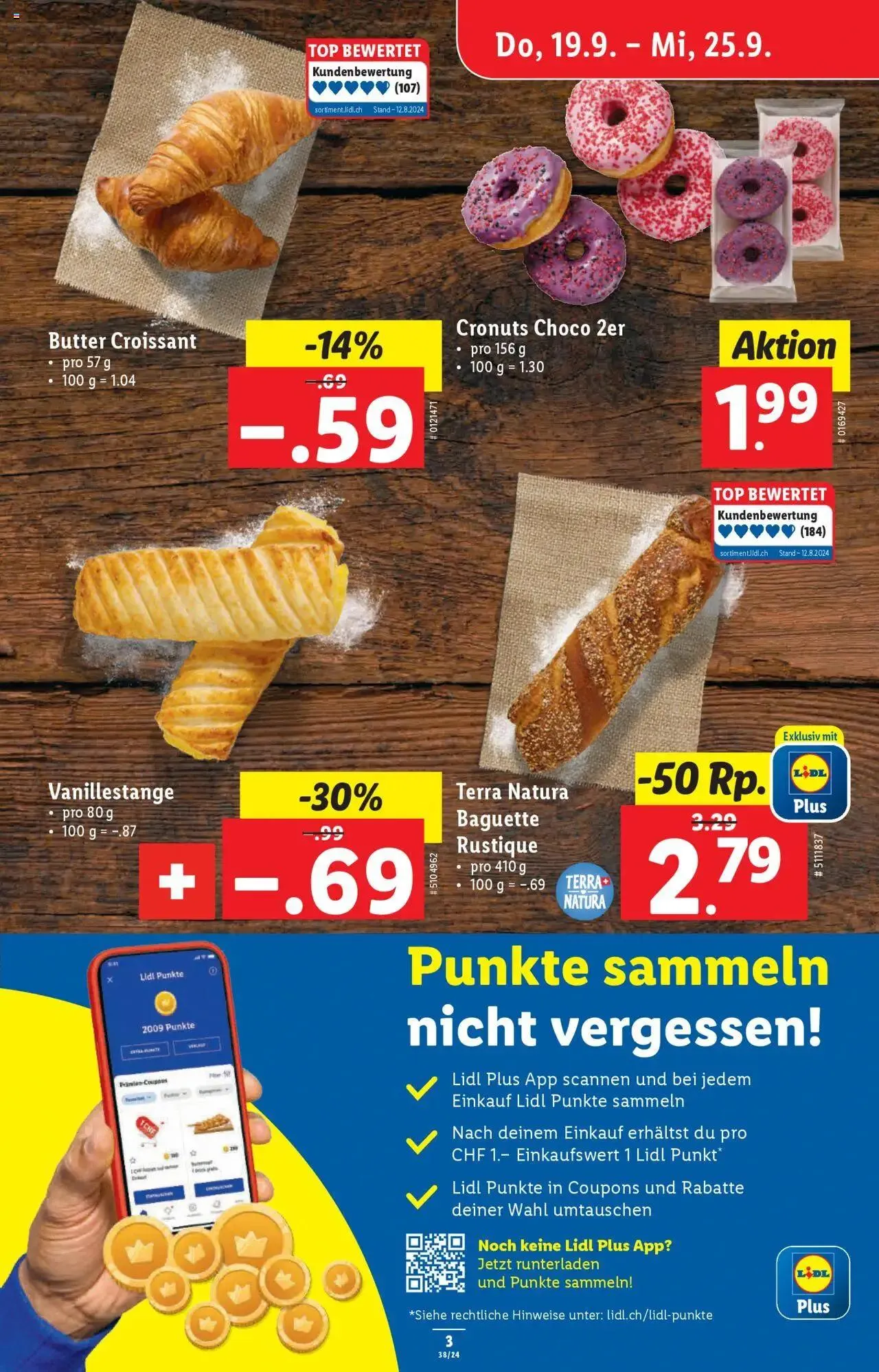 Lidl Aktionen von 19. September bis 25. September 2024 - Prospekt seite  3