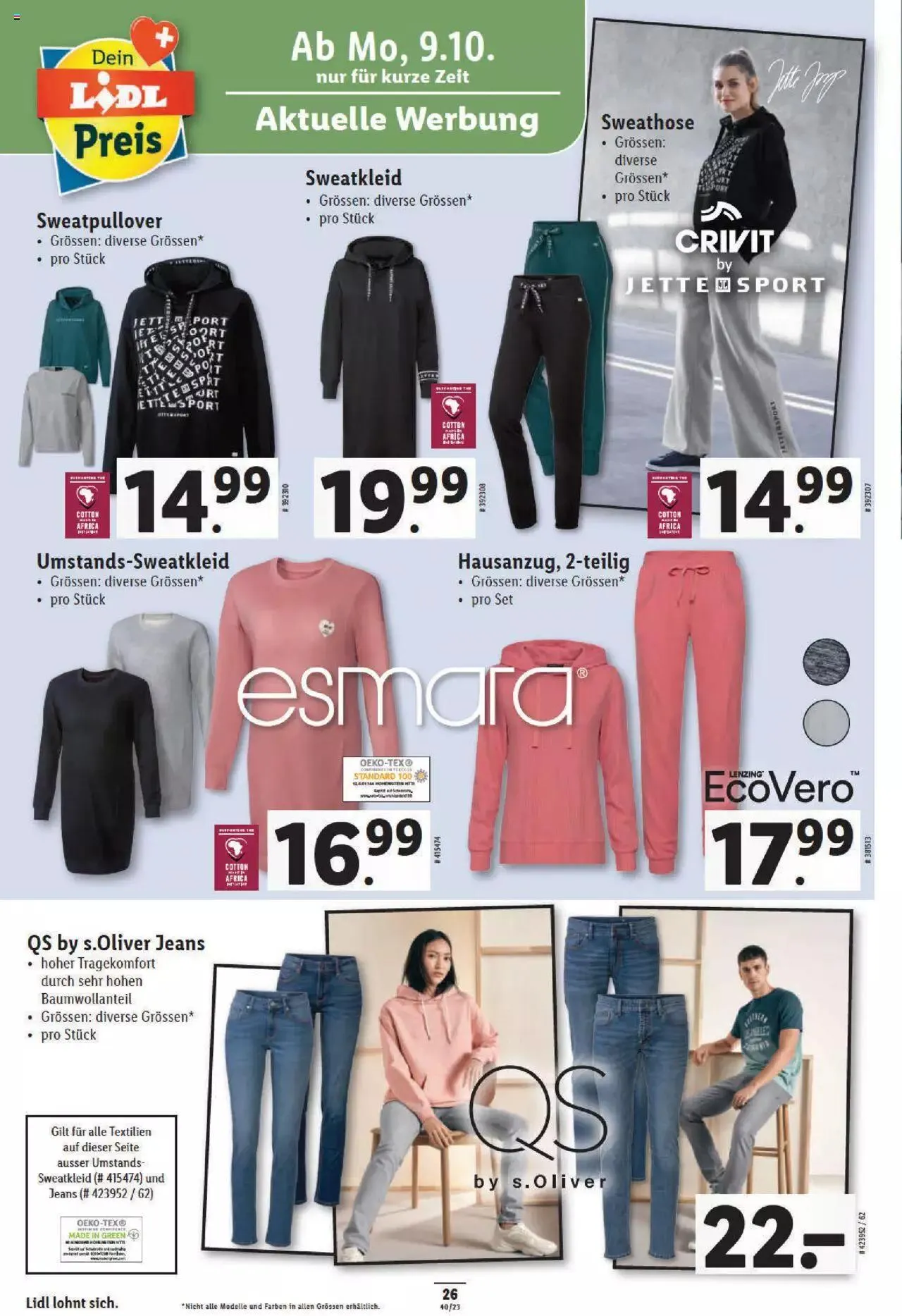 Lidl Aktionen von 5. Oktober bis 11. Oktober 2023 - Prospekt seite  26