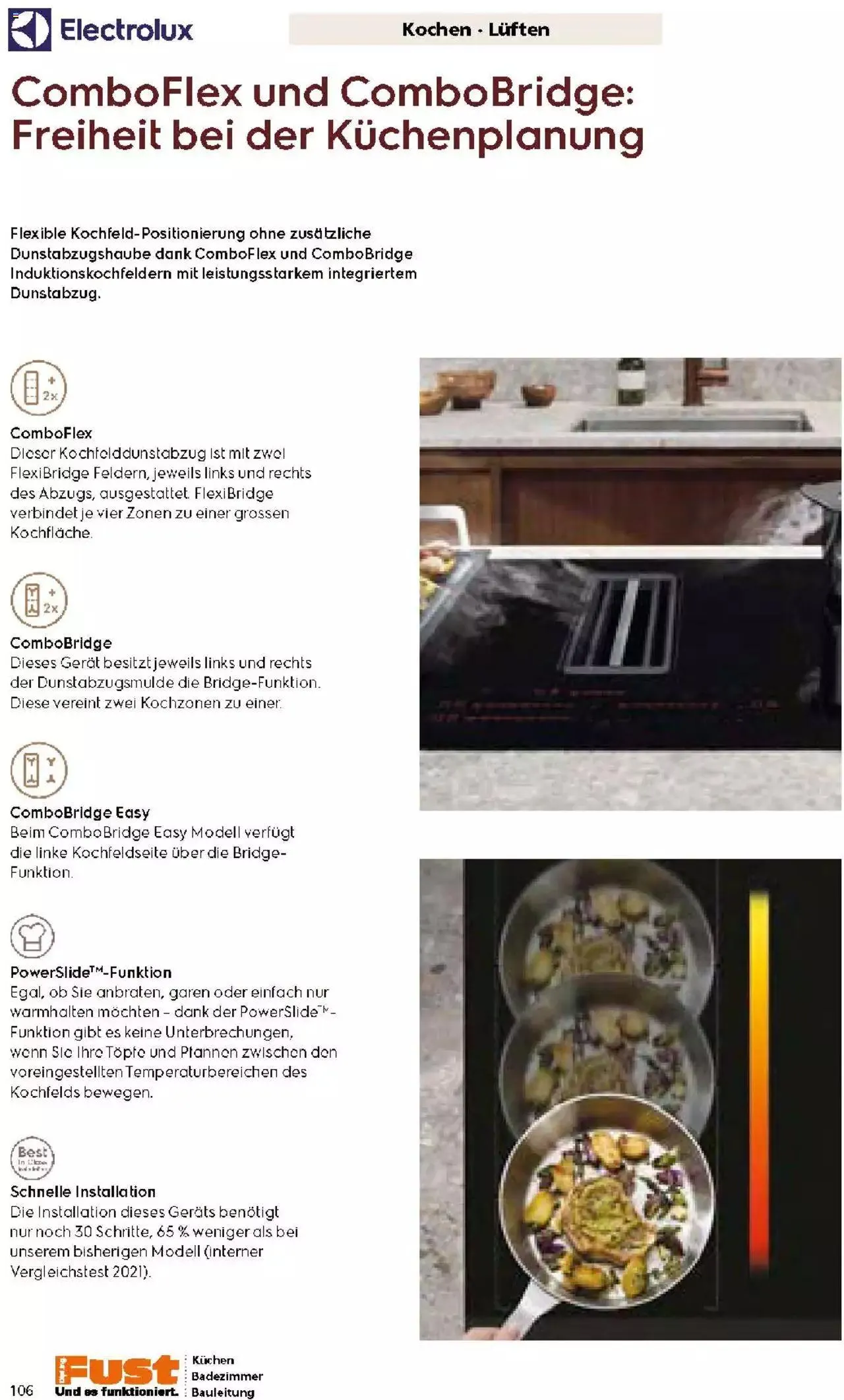 Fust Küchen- und Badezimmerprospekt von 4. März bis 31. Dezember 2024 - Prospekt seite  106