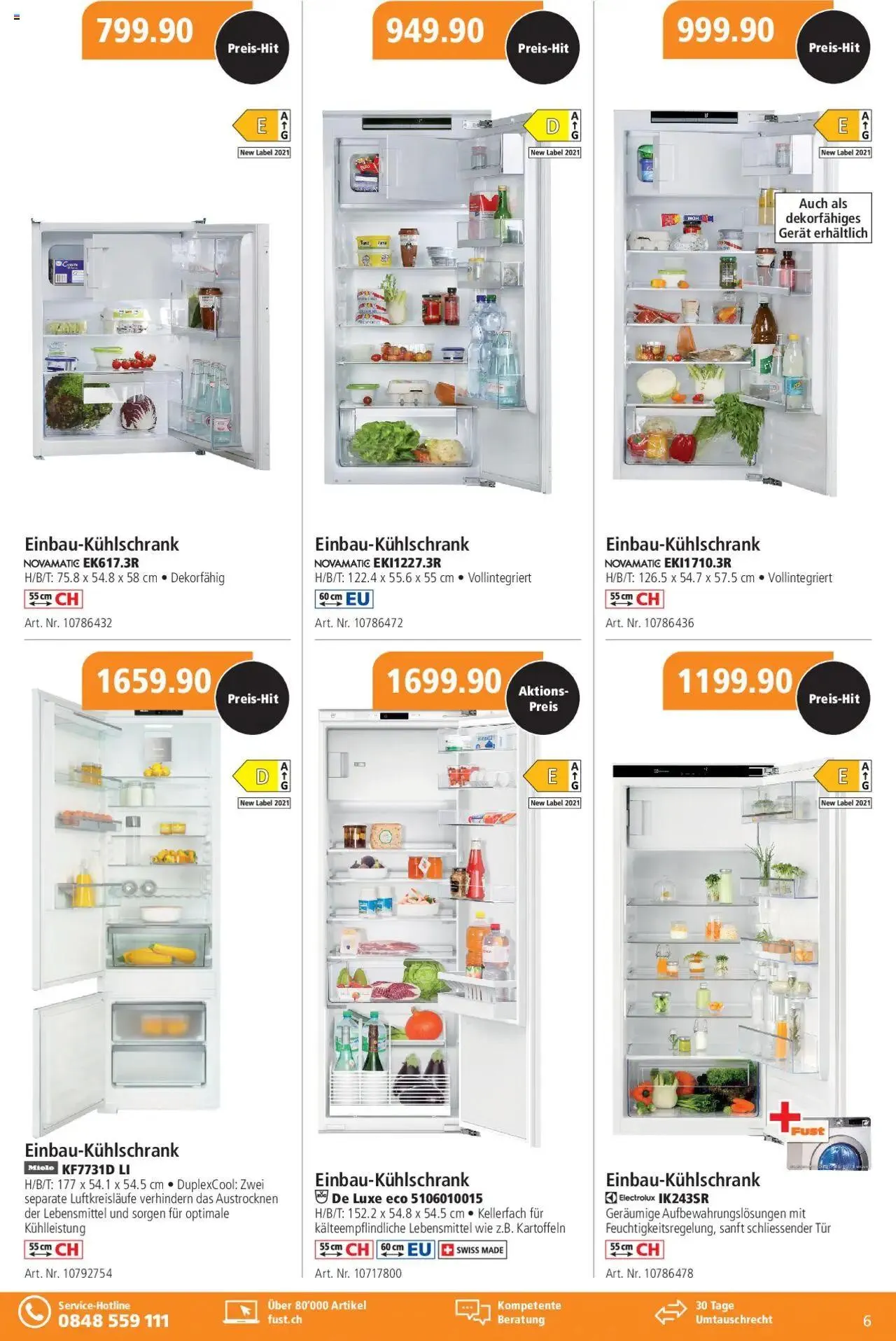 Fust Aktionen von 24. September bis 26. Oktober 2025 - Prospekt seite 6