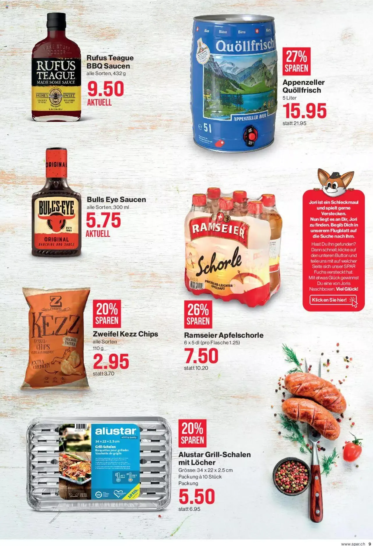 SPAR Aktionen von 23. Mai bis 29. Mai 2024 - Prospekt seite  9
