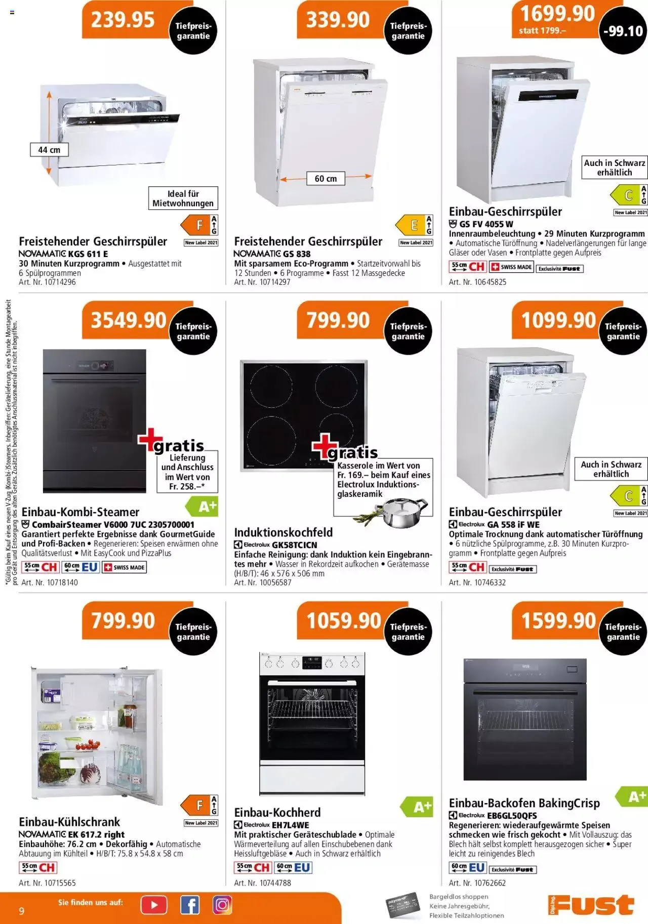 Fust Multimedia Post von 6. November bis 19. November 2023 - Prospekt seite  25
