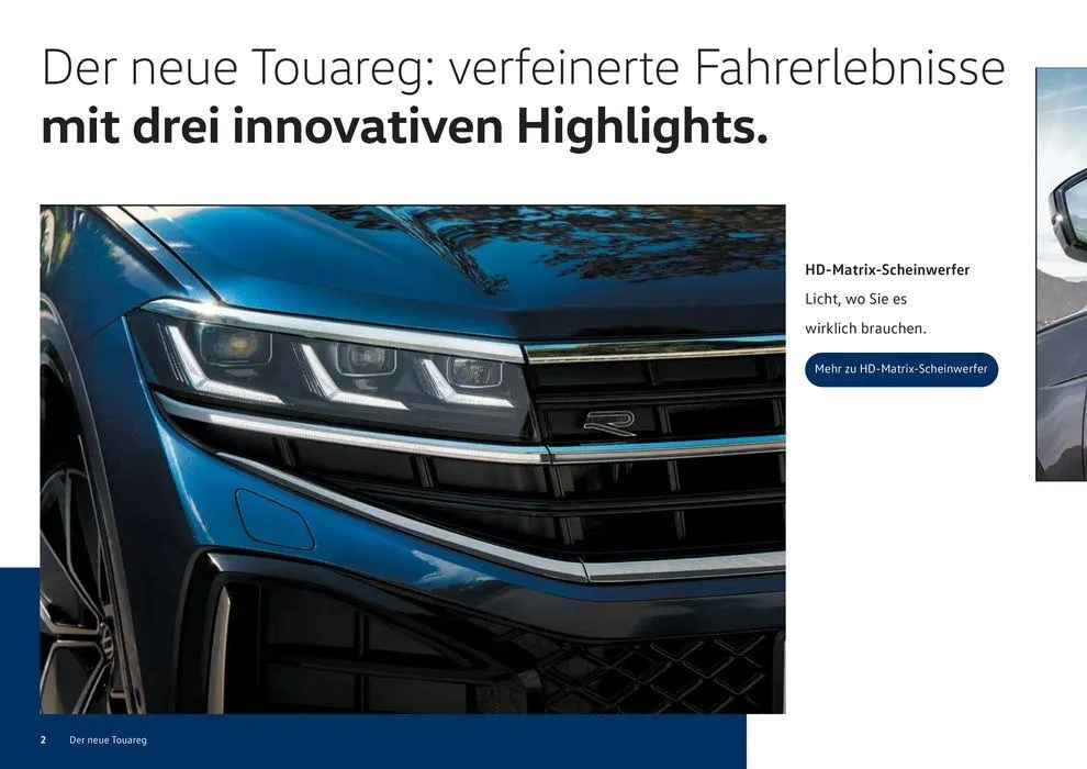 Der Neue Touareg von 16. Januar bis 31. Dezember 2024 - Prospekt seite  2