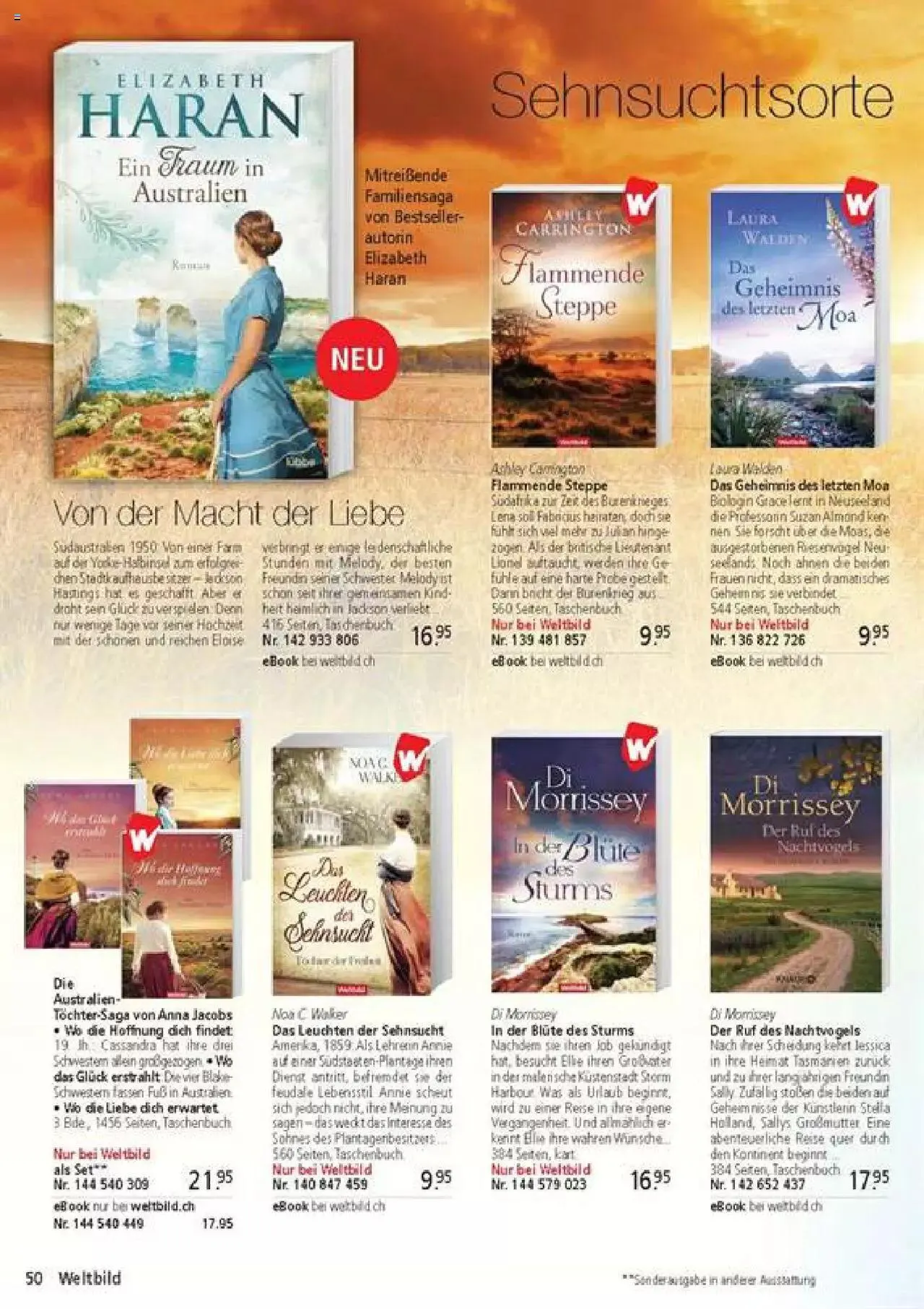 Weltbild - Aktueller Prospekt von 27. Januar bis 31. Dezember 2023 - Prospekt seite  50