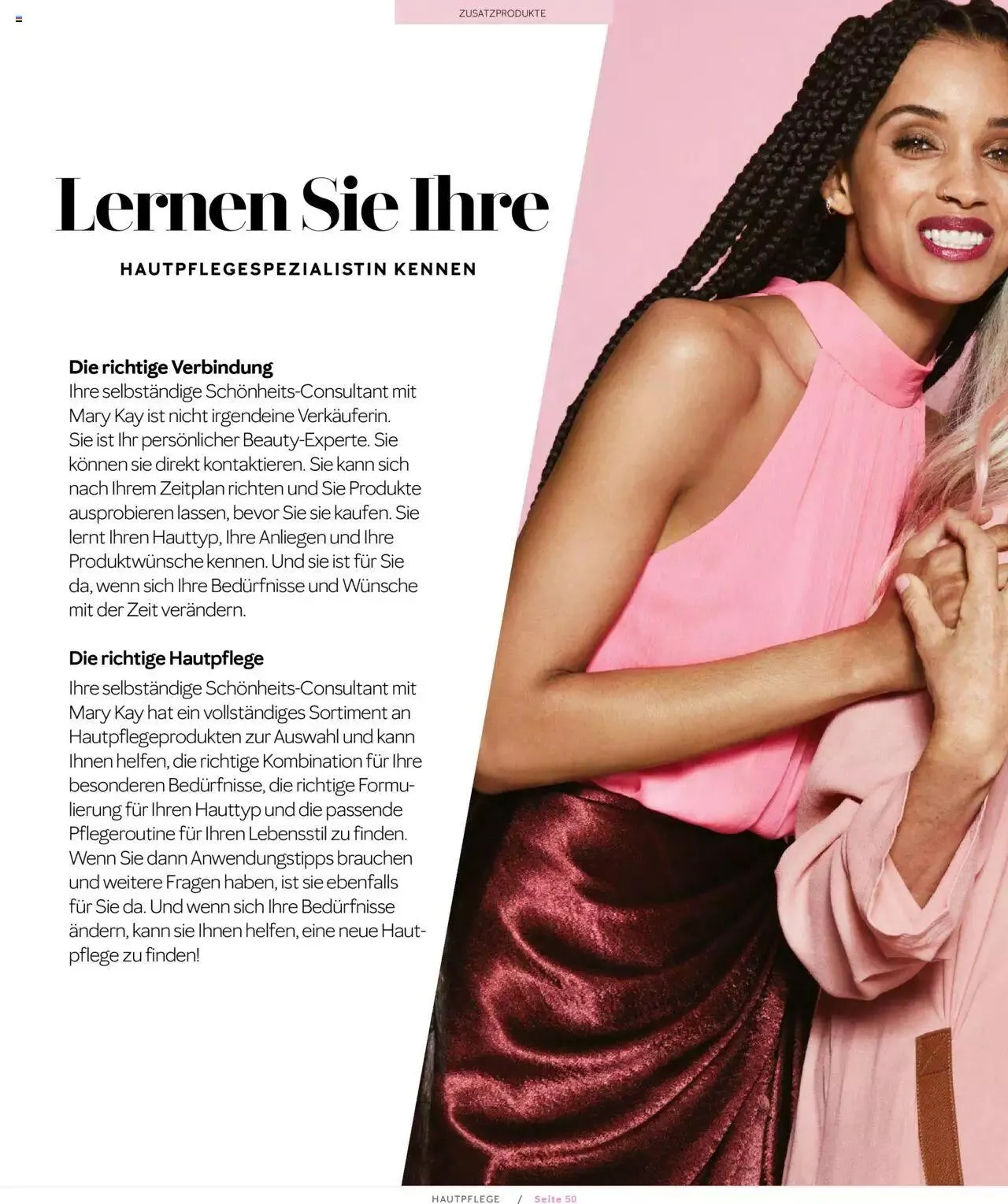 Mary Kay - Hautpflege von 1. April bis 31. Dezember 2023 - Prospekt seite 50