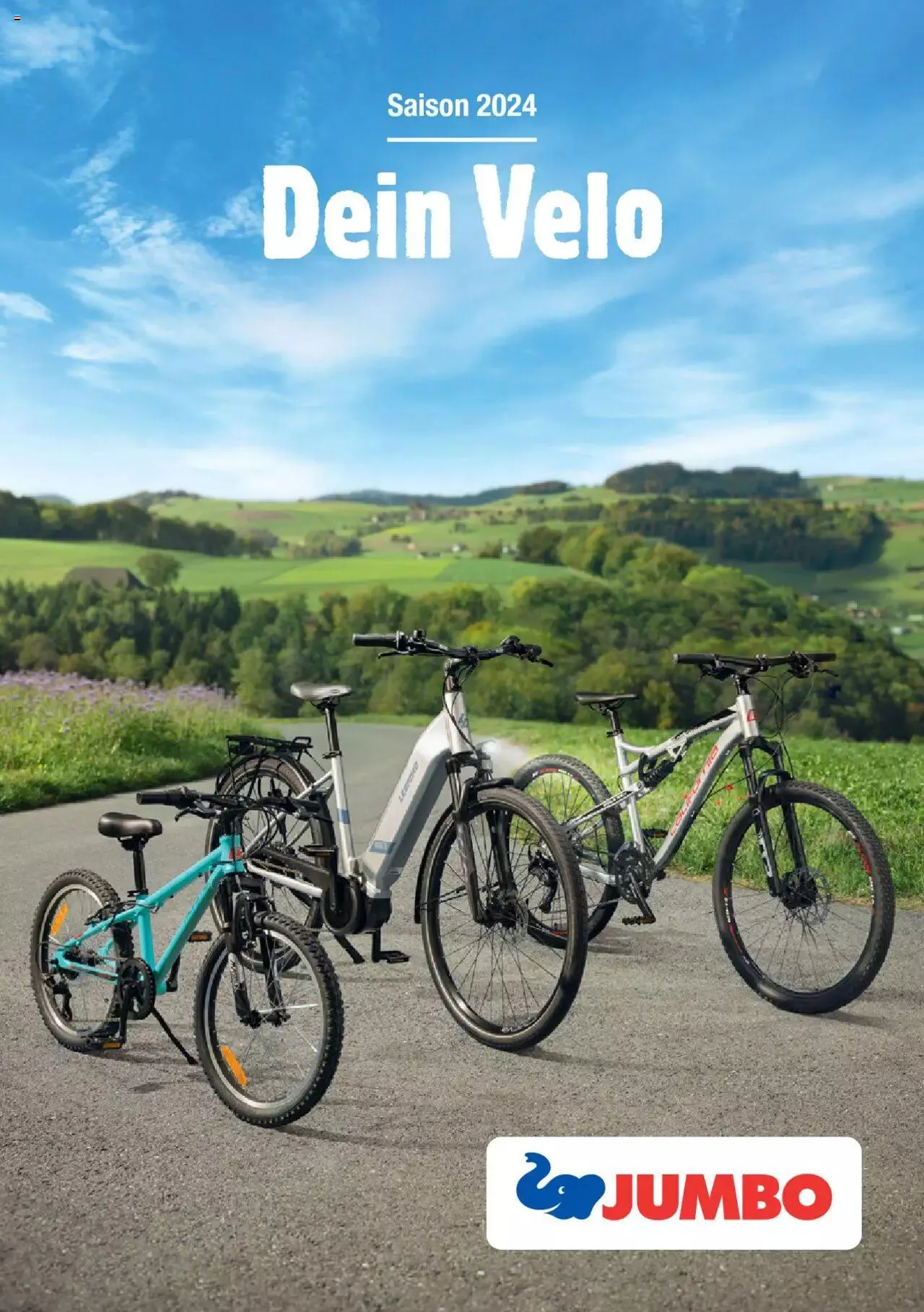 Jumbo Aktionen Dein Velo 2024 von 29. Januar bis 31. Dezember 2024 - Prospekt seite  1