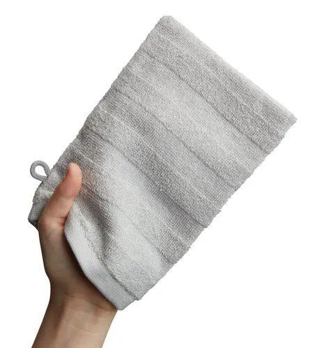 Waschhandschuh TORSBY 14x20 hellgrau