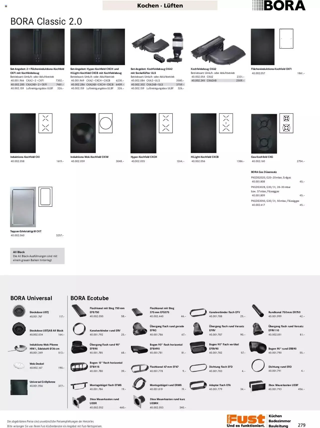 Fust - Küchenmagazin - Riesenauswahl von 22. Februar bis 31. Dezember 2023 - Prospekt seite 279