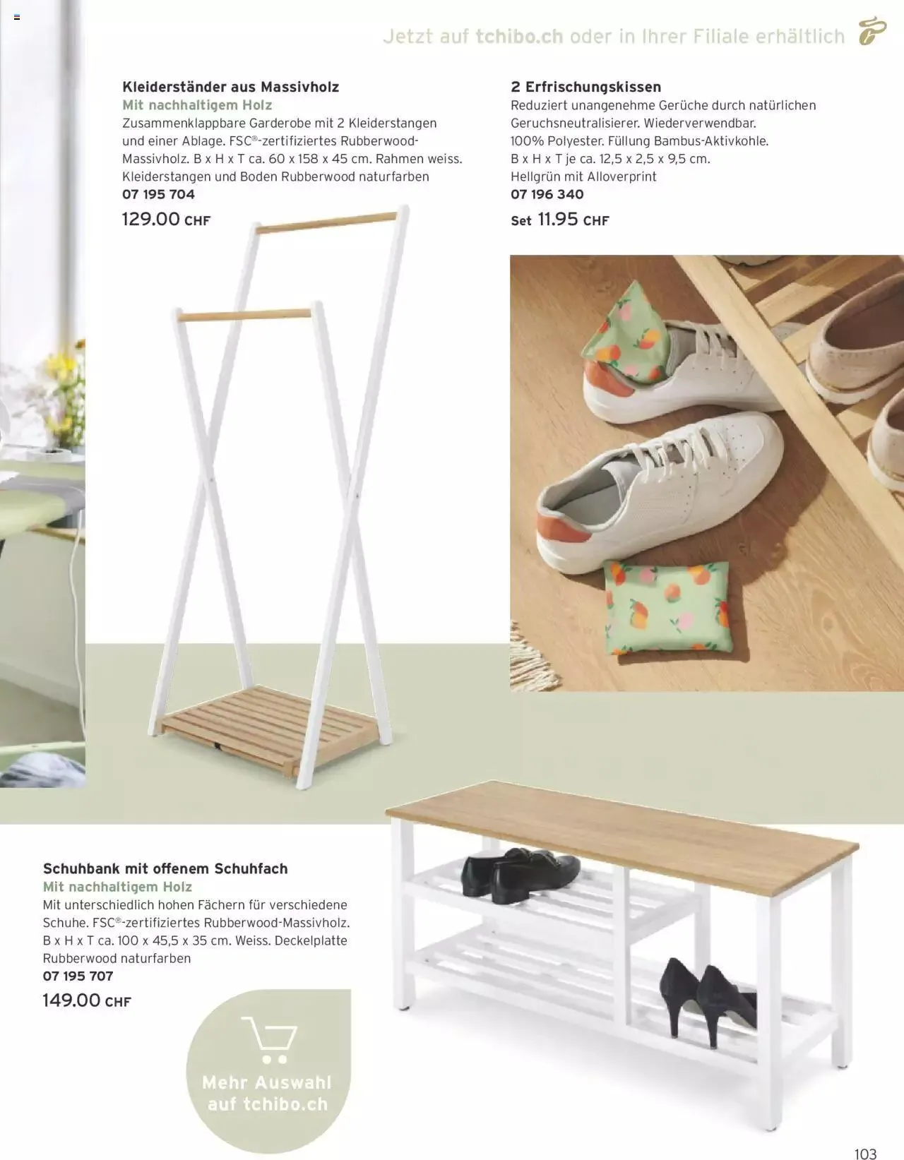 Tchibo Aktionen von 19. Juni bis 31. Dezember 2024 - Prospekt seite  103