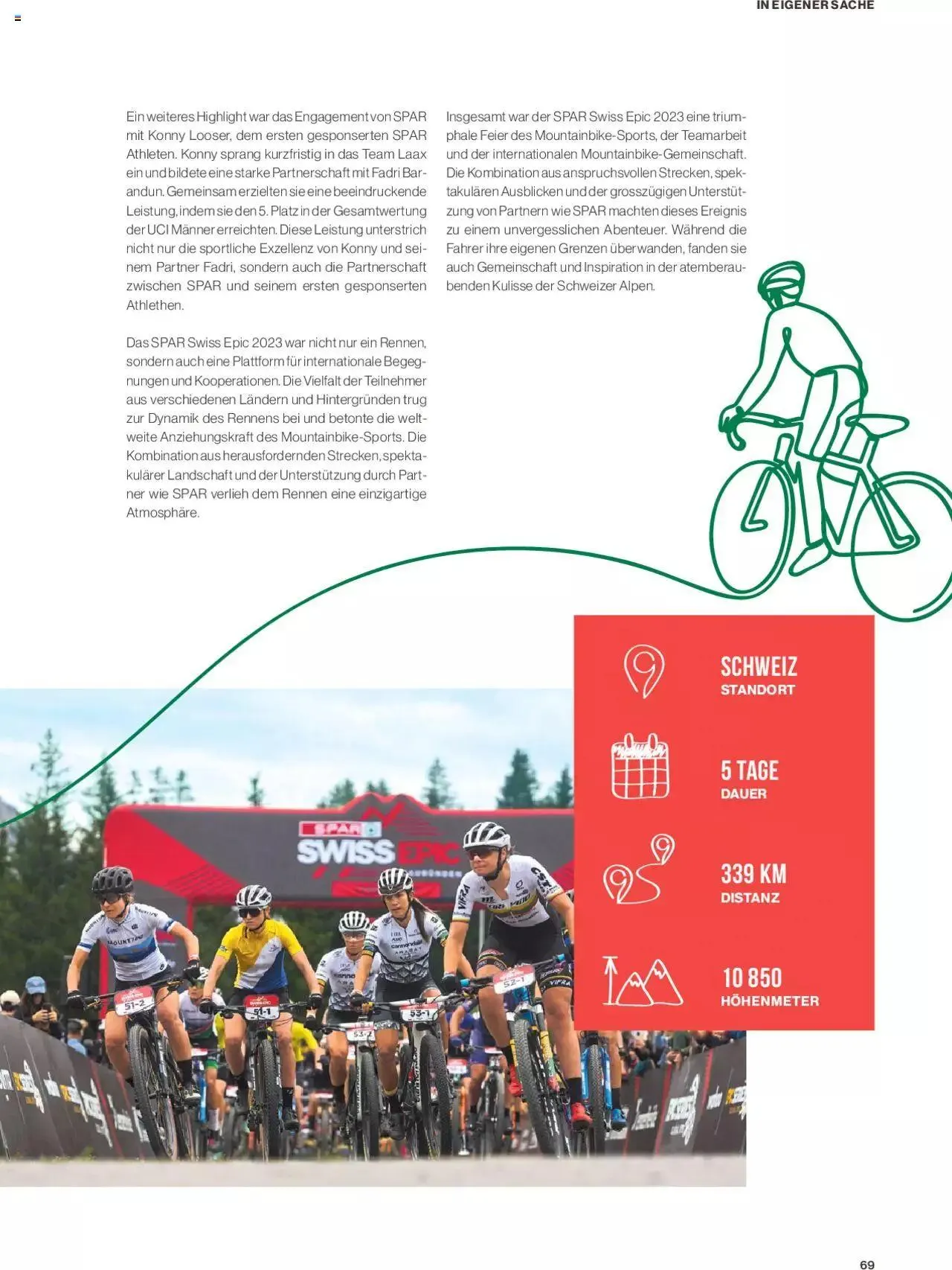 SPAR Kundenmagazin von 22. September bis 31. Dezember 2023 - Prospekt seite  69