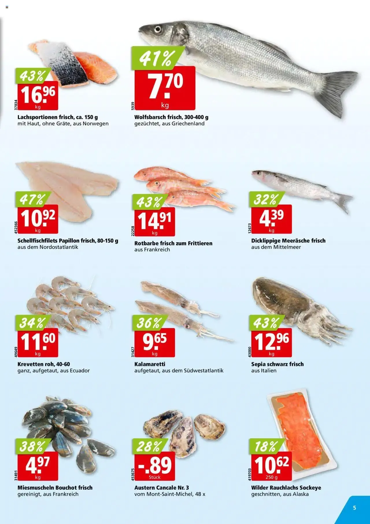 Aligro Aktionen für Businesskunden - Chavannes, Matran, Genf, Sitten von 30. September bis 5. Oktober 2024 - Prospekt seite  5