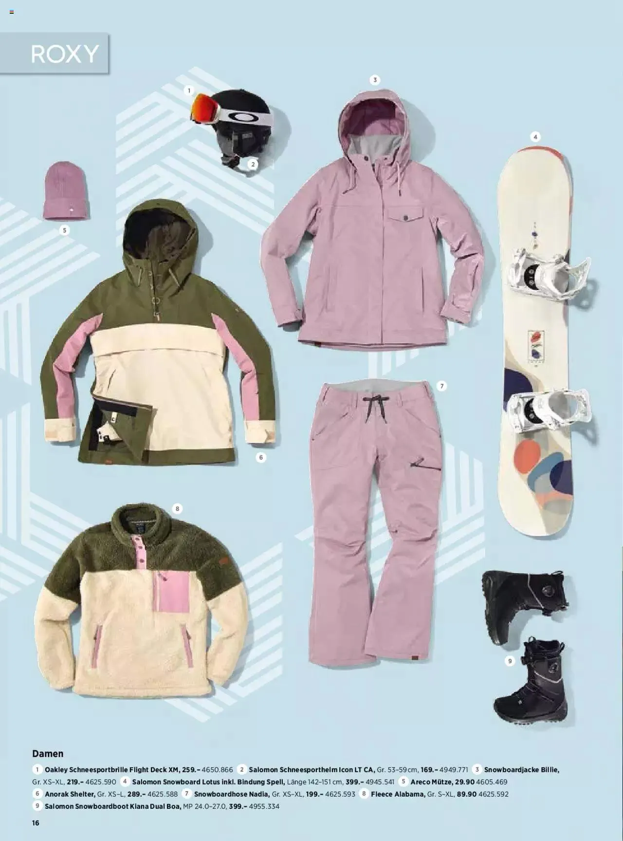 SportXX - Winter 2021/22 von 1. Dezember bis 31. Dezember 2023 - Prospekt seite  16