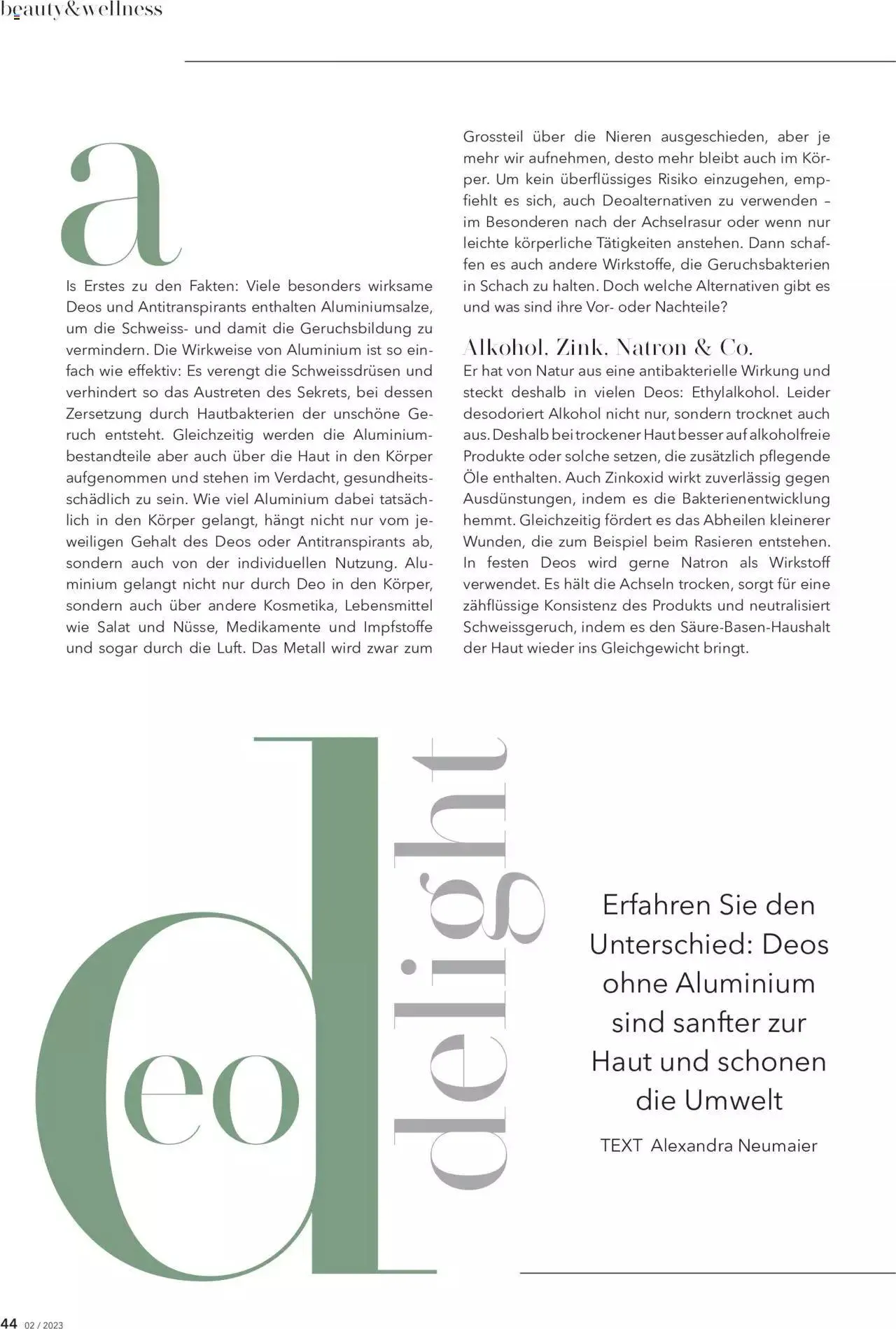 Coop City Beauty & Life von 3. April bis 31. Dezember 2023 - Prospekt seite  44