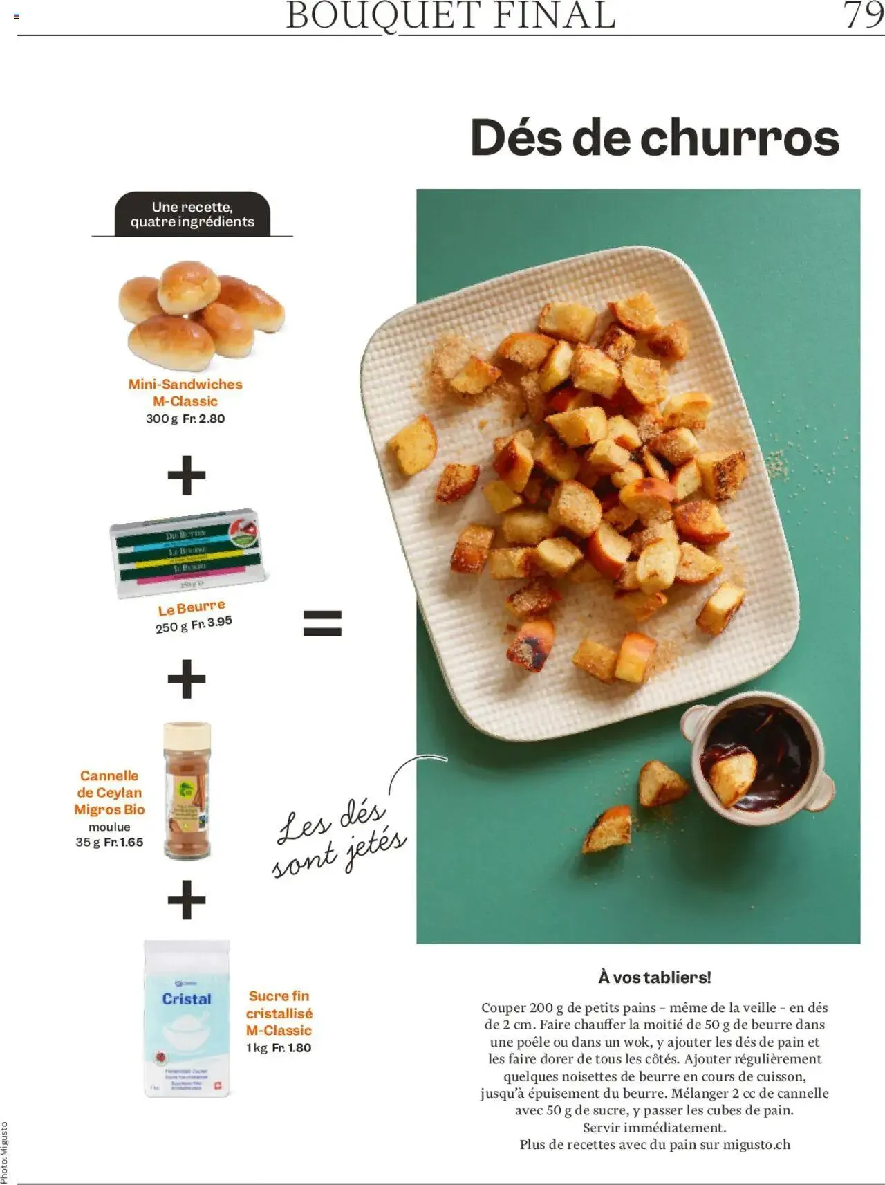 Migros Magazin FR von 21. Oktober bis 27. Oktober 2024 - Prospekt seite 79