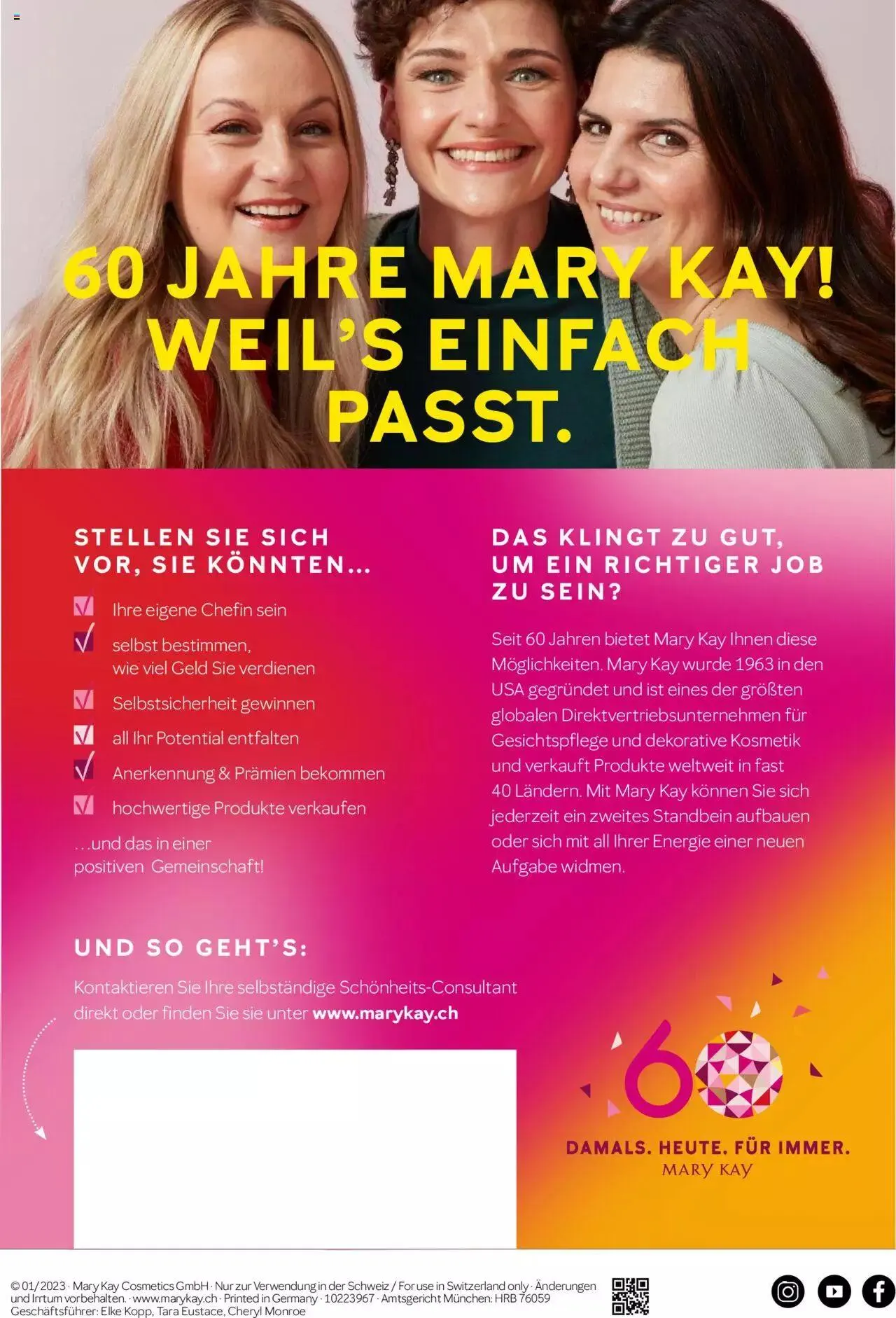 Mary Kay - Aktueller Prospekt von 16. Januar bis 31. Dezember 2023 - Prospekt seite  36
