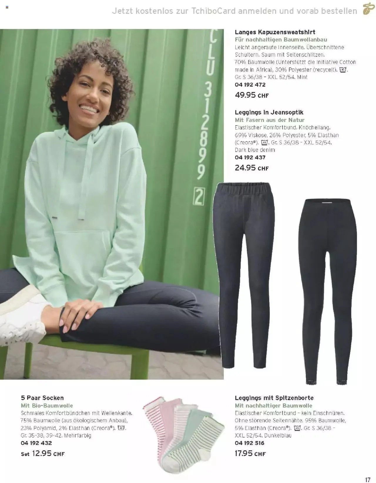 Tchibo Aktionen von 15. März bis 31. Dezember 2024 - Prospekt seite  17