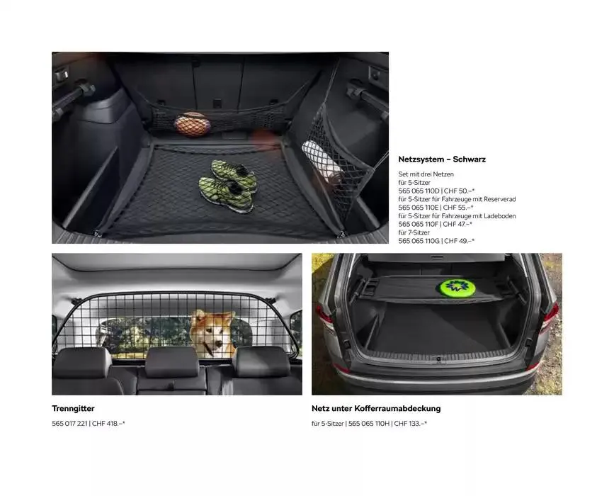 Prospekt Original Zubehör ® - Kodiaq von 24. Oktober bis 7. November 2024 - Prospekt seite  29