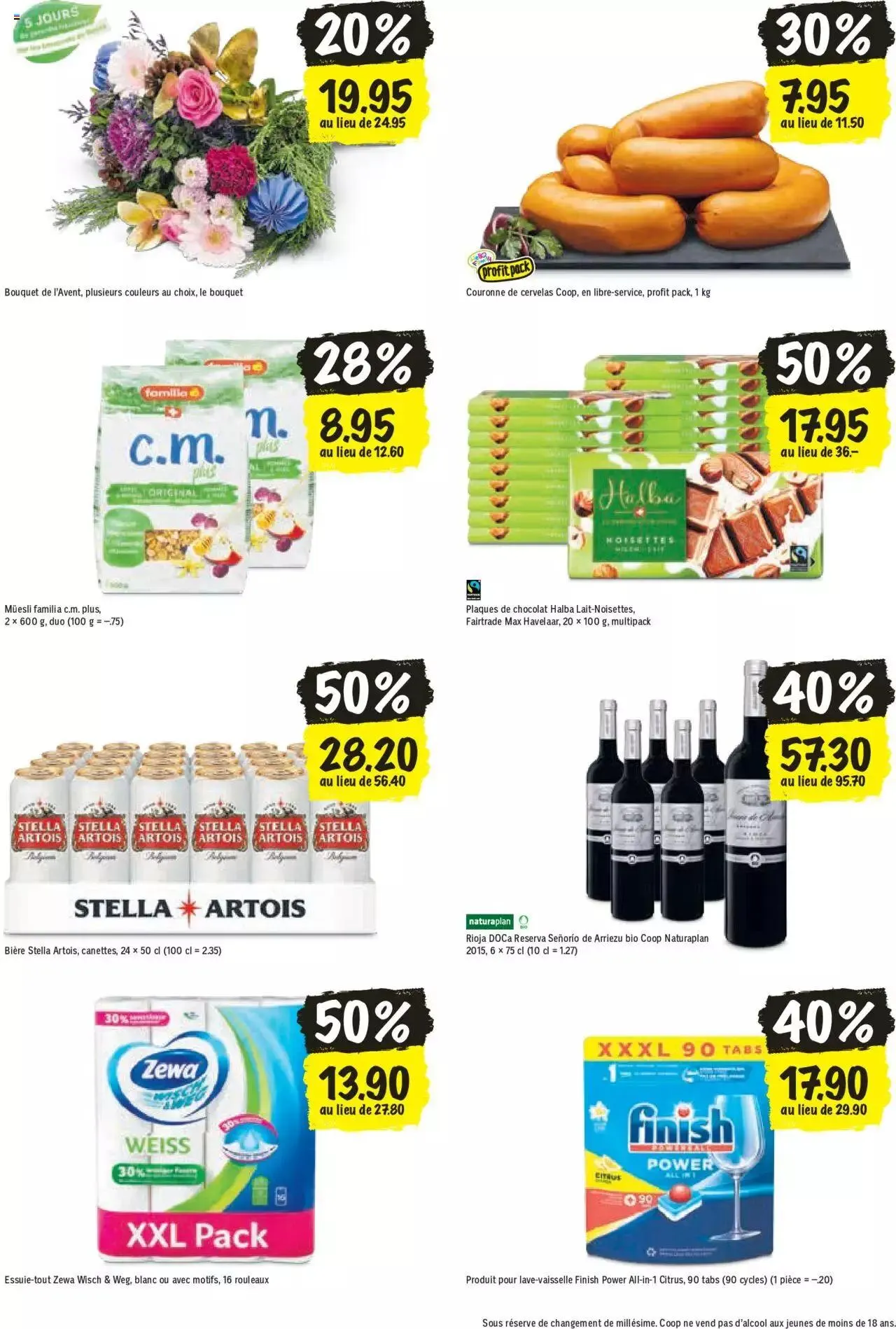 Coop - Les actions de la semaine von 5. Dezember bis 10. Dezember 2023 - Prospekt seite 22