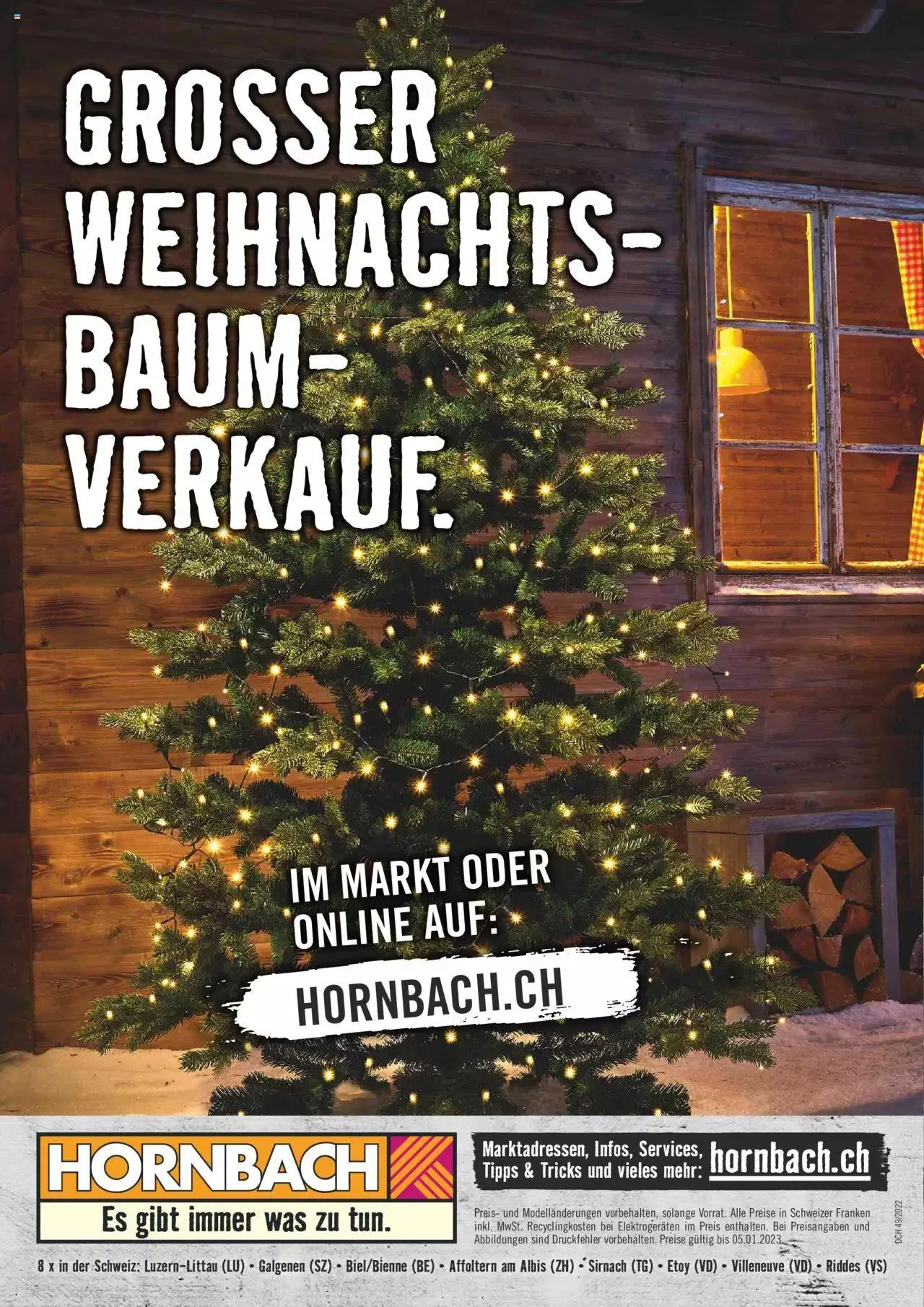 Hornbach - Aktueller Prospekt von 5. Dezember bis 31. Dezember 2023 - Prospekt seite  24