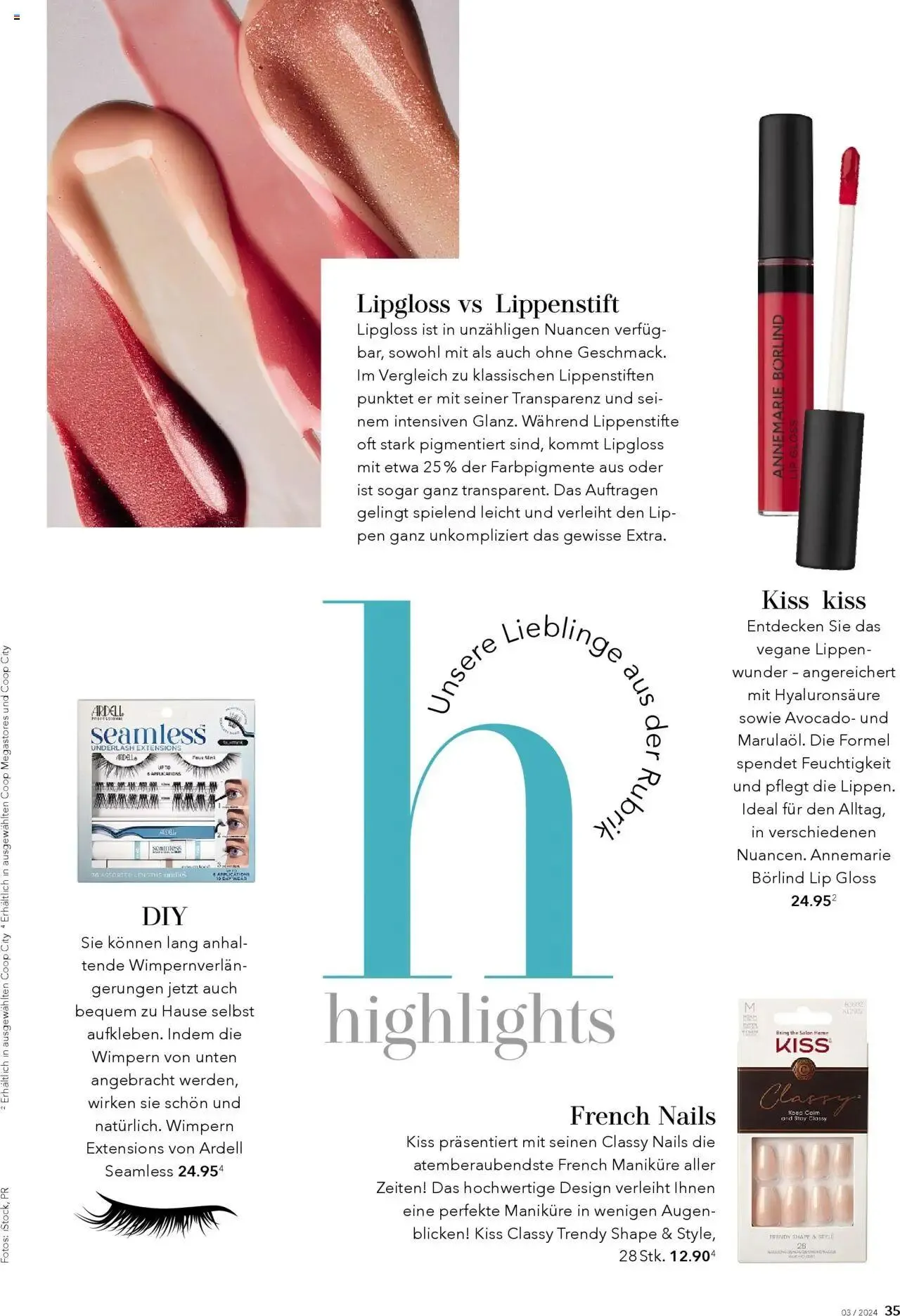 Coop Aktionen Beauty & Life von 2. Juli bis 31. Dezember 2024 - Prospekt seite  35