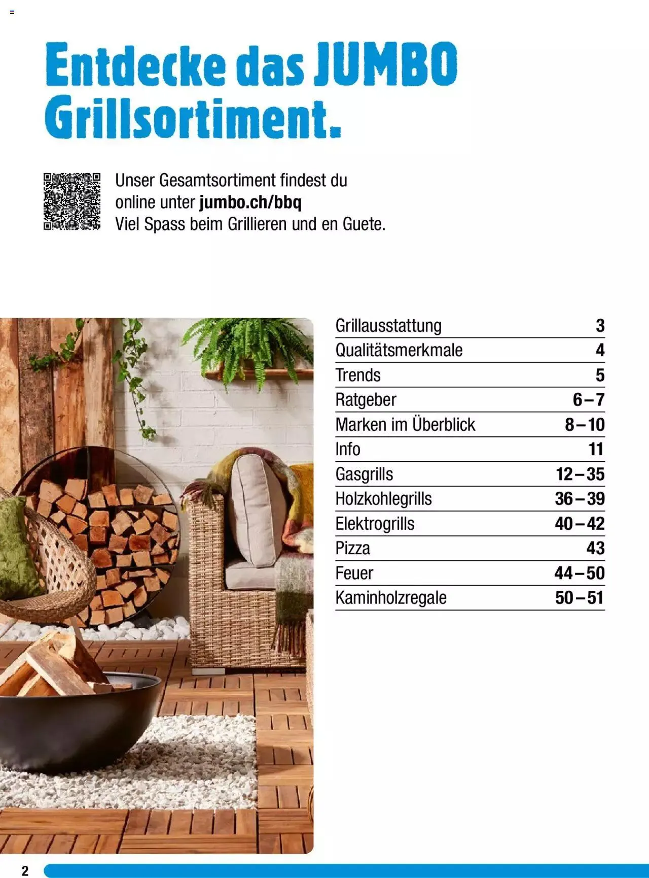 Jumbo Grosse Grillbroschure 2023 von 27. Februar bis 31. Dezember 2023 - Prospekt seite  2