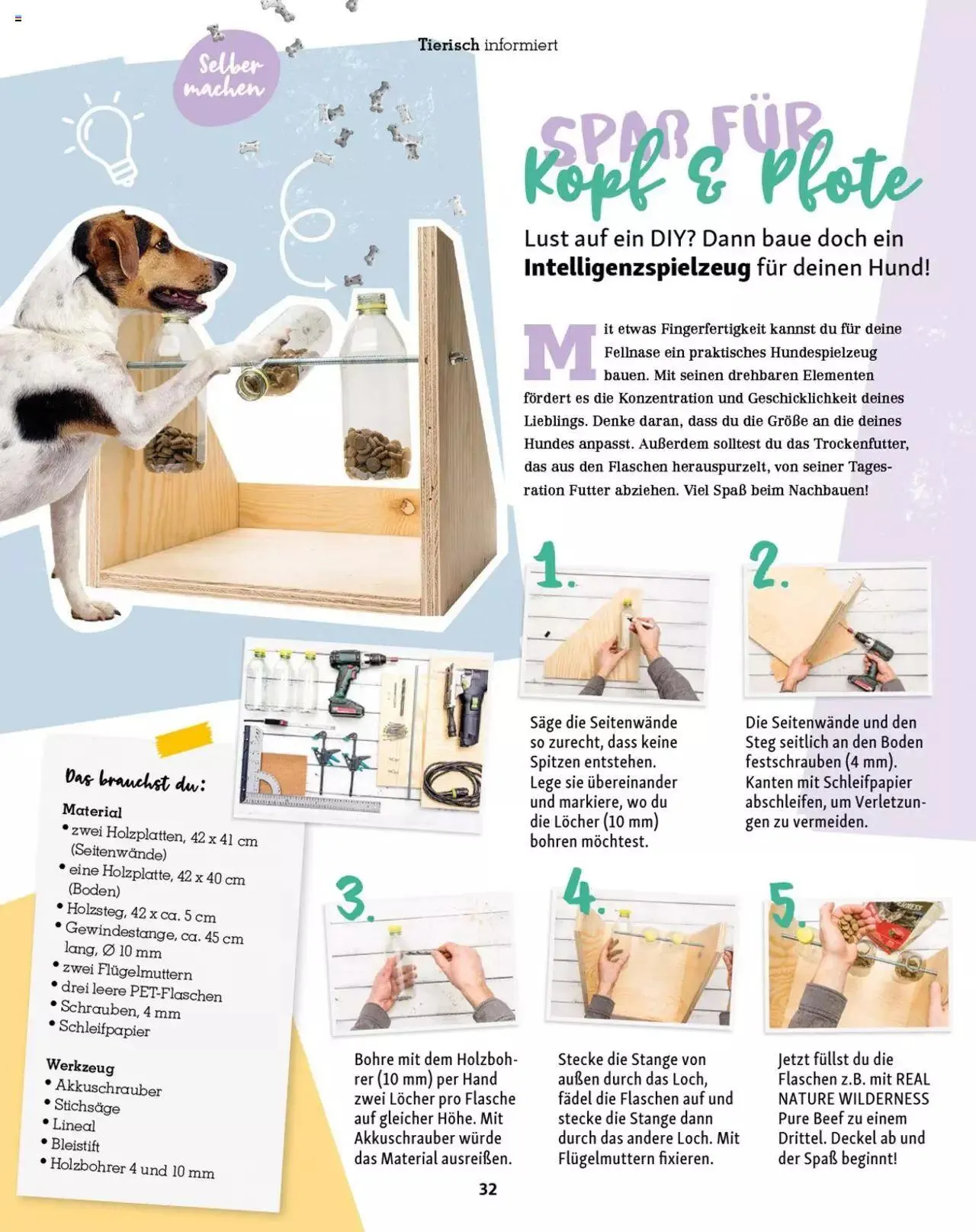 Fressnapf Magazin von 1. Mai bis 31. Dezember 2023 - Prospekt seite  32