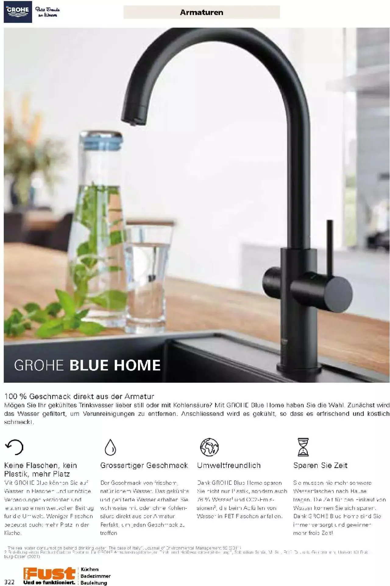 Fust Küchen- und Badezimmerprospekt von 4. März bis 31. Dezember 2024 - Prospekt seite  322