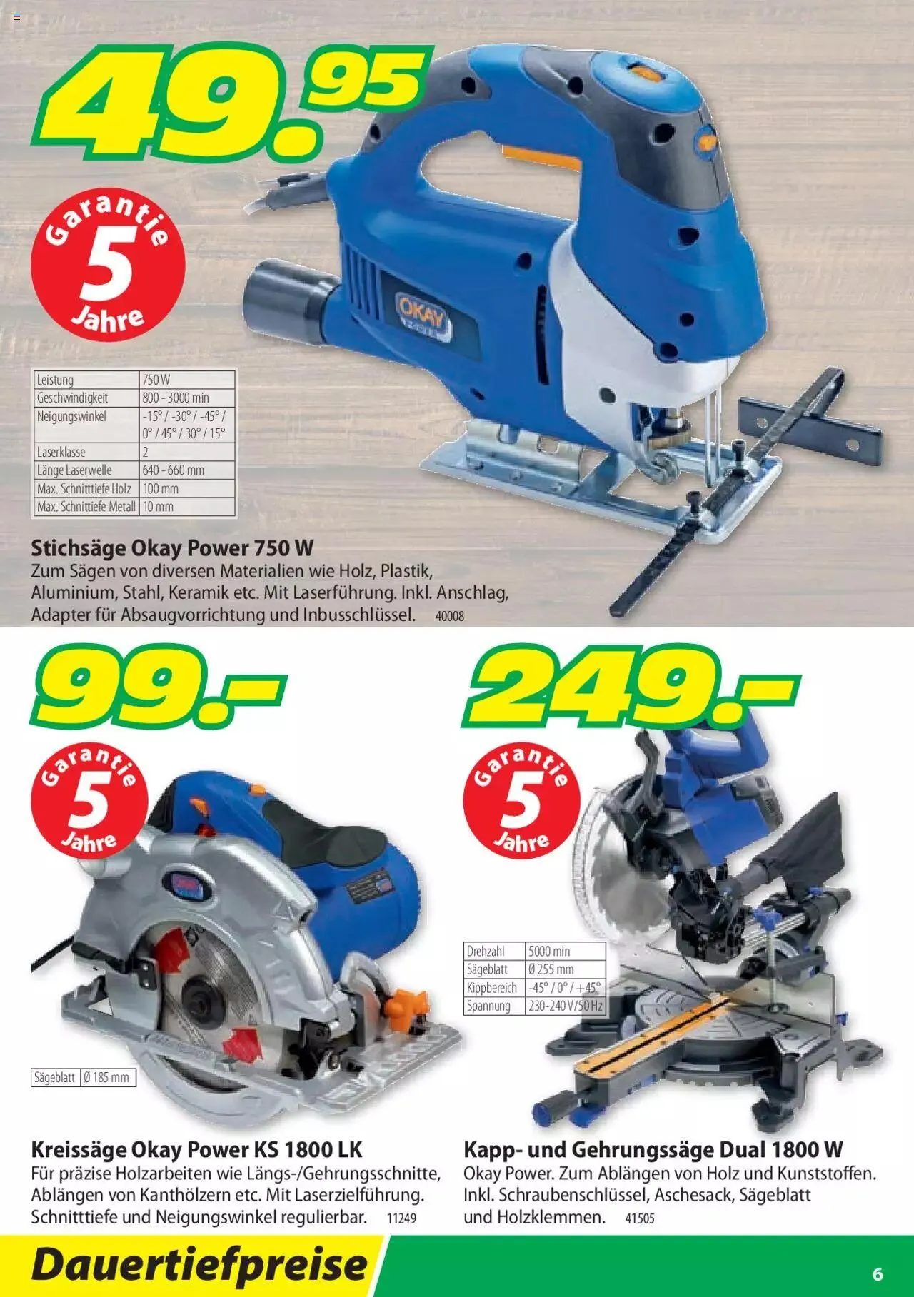 Landi - Elektrowerkzeug 2022 von 28. März bis 31. Dezember 2023 - Prospekt seite 6