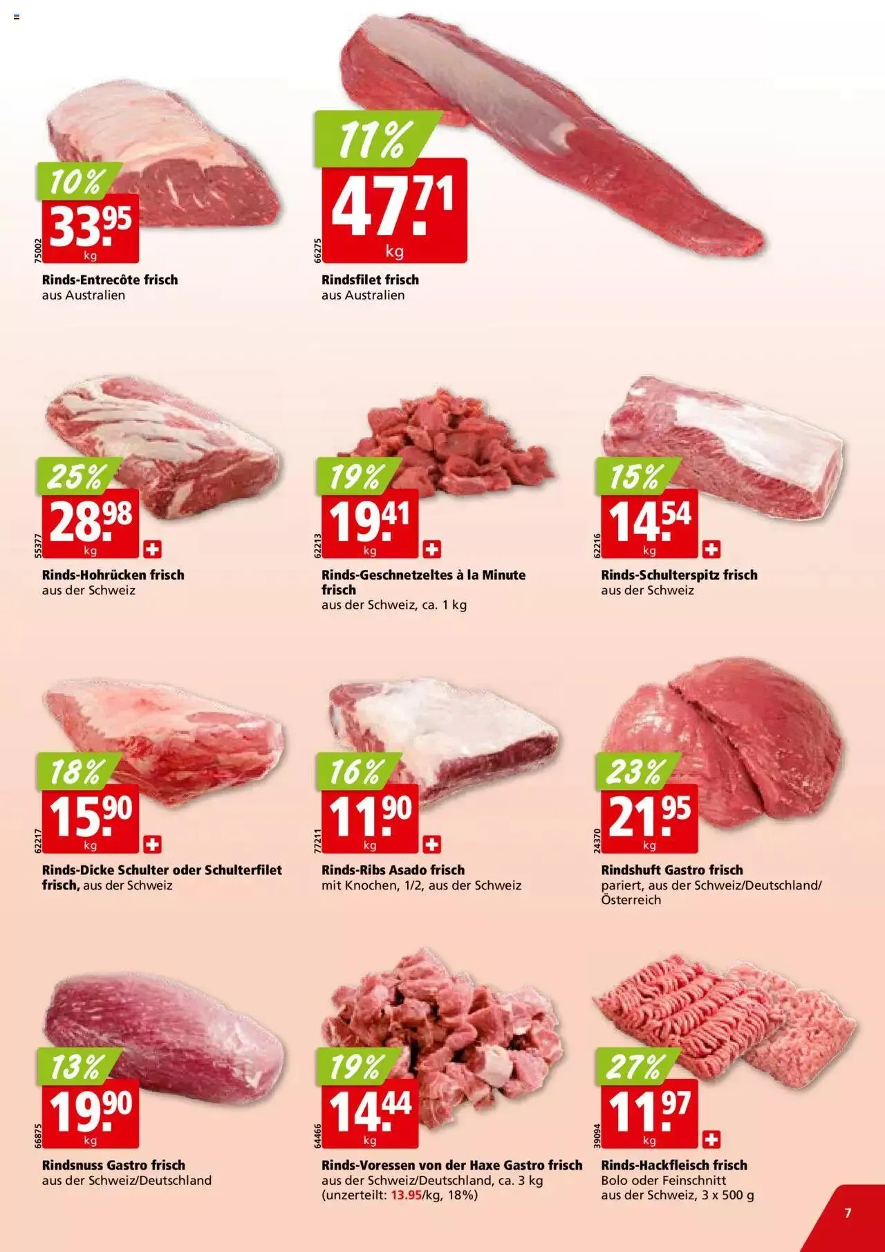 Aligro Aktionen von 2. Oktober bis 7. Oktober 2023 - Prospekt seite 7