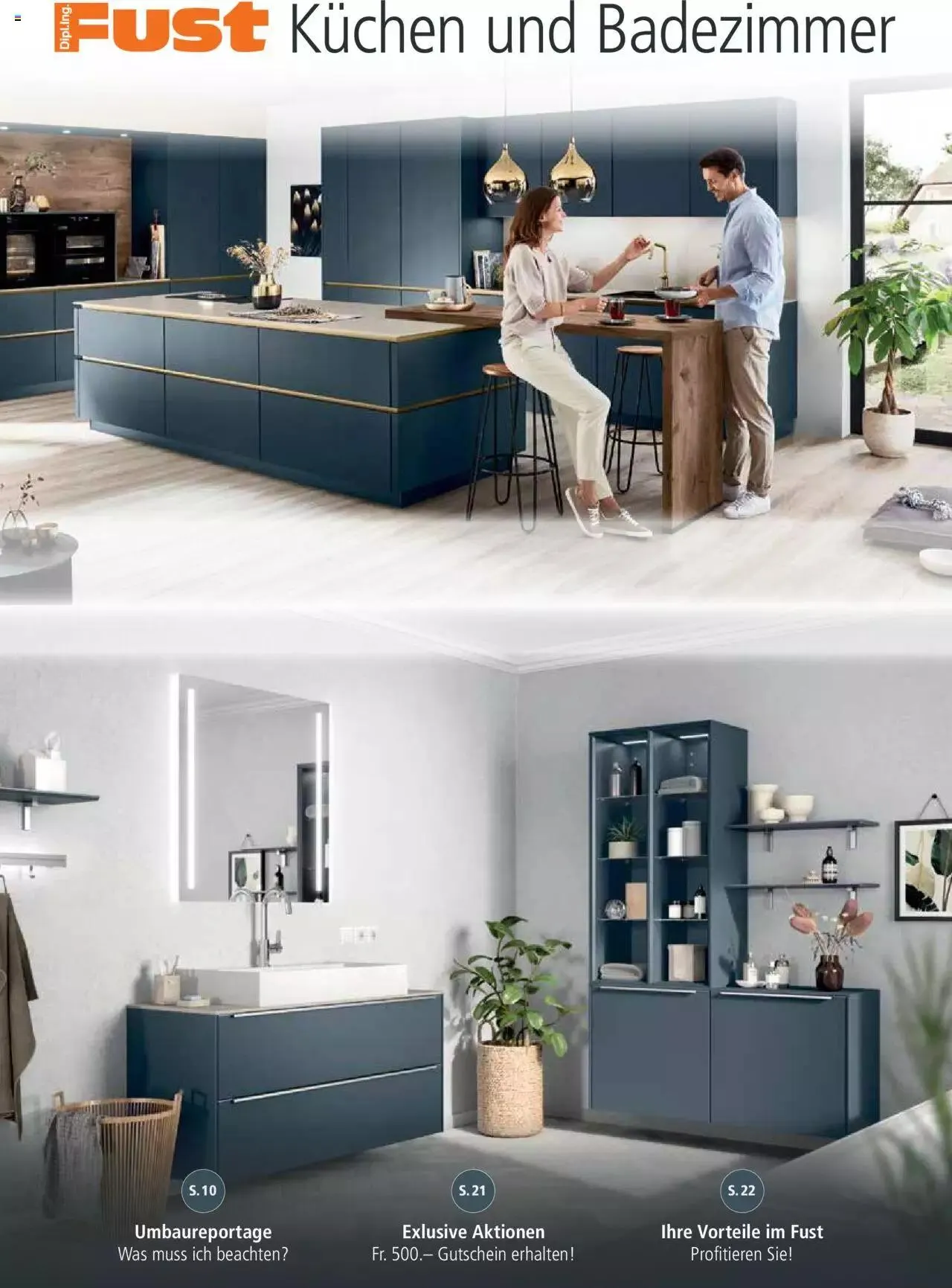 Fust Küchen - und Badezimmerprospekt - 0