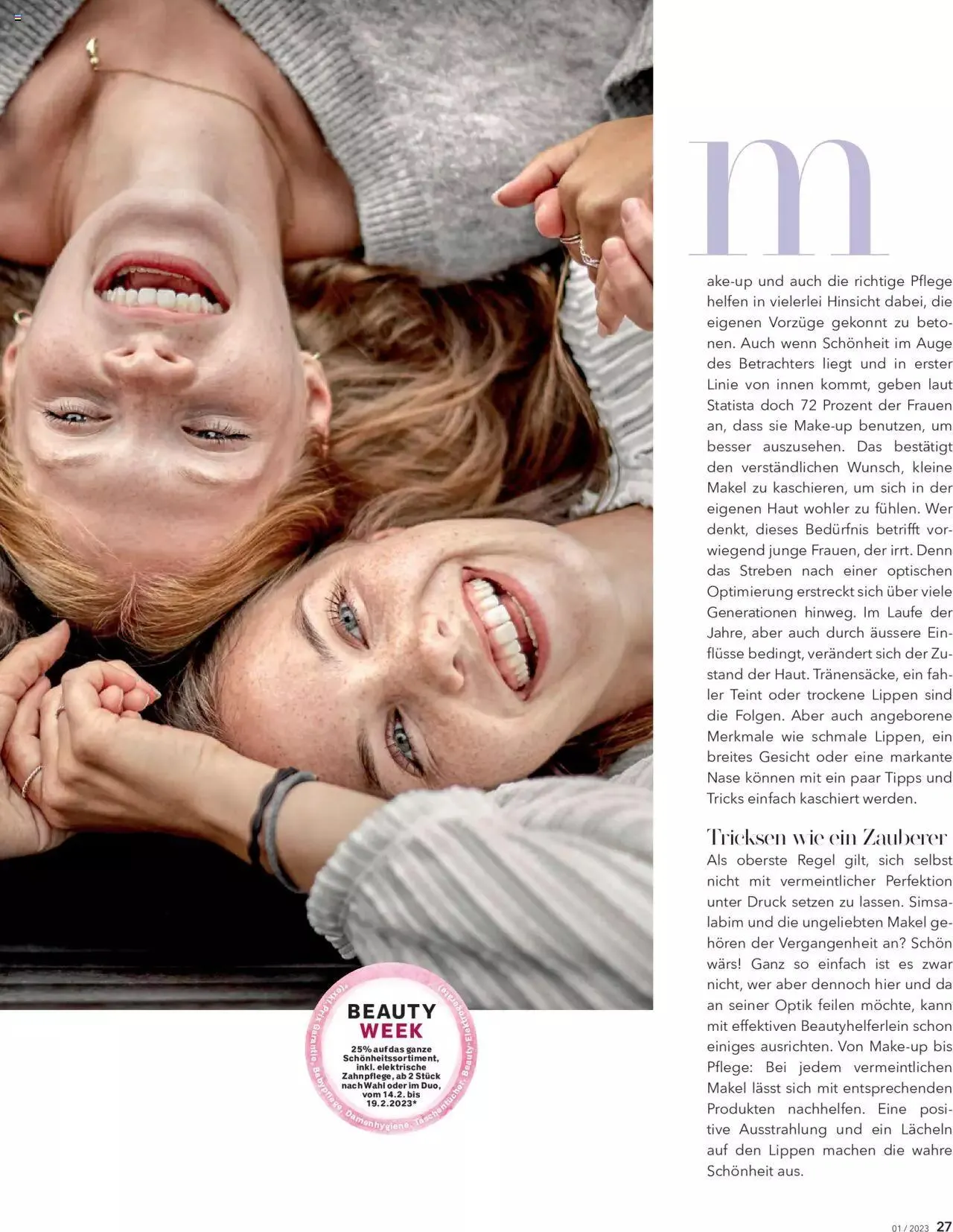 Coop -Beauty & Life von 16. Februar bis 31. Dezember 2023 - Prospekt seite 27