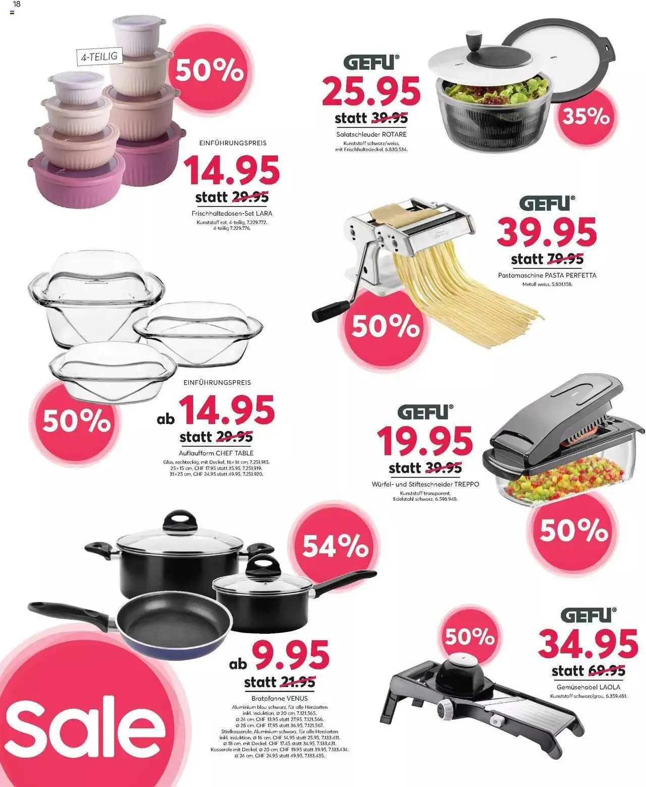 Livique Sale von 25. Juni bis 12. August 2024 - Prospekt seite 18